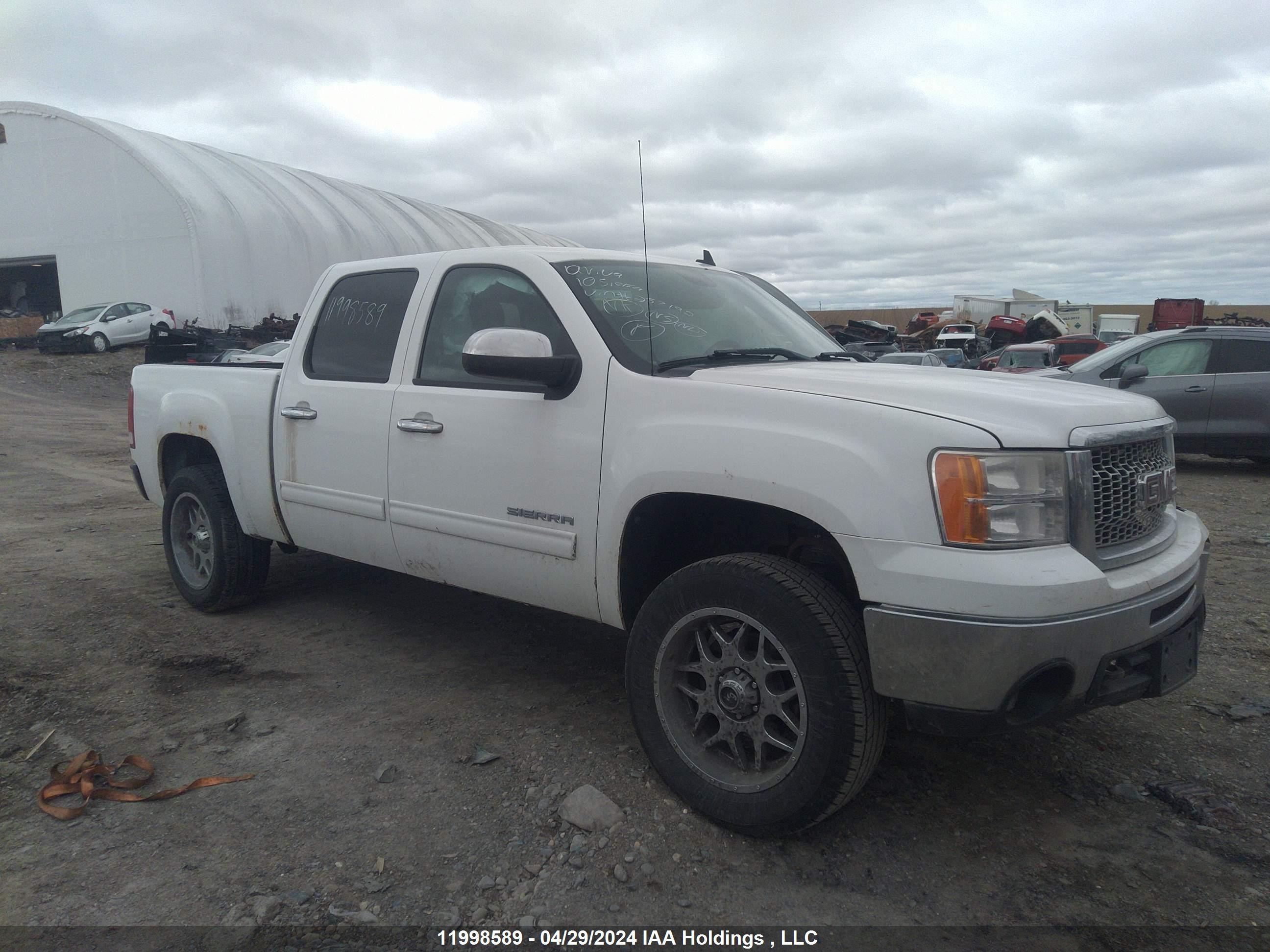 gmc sierra 2010 3gtrkve34ag257192