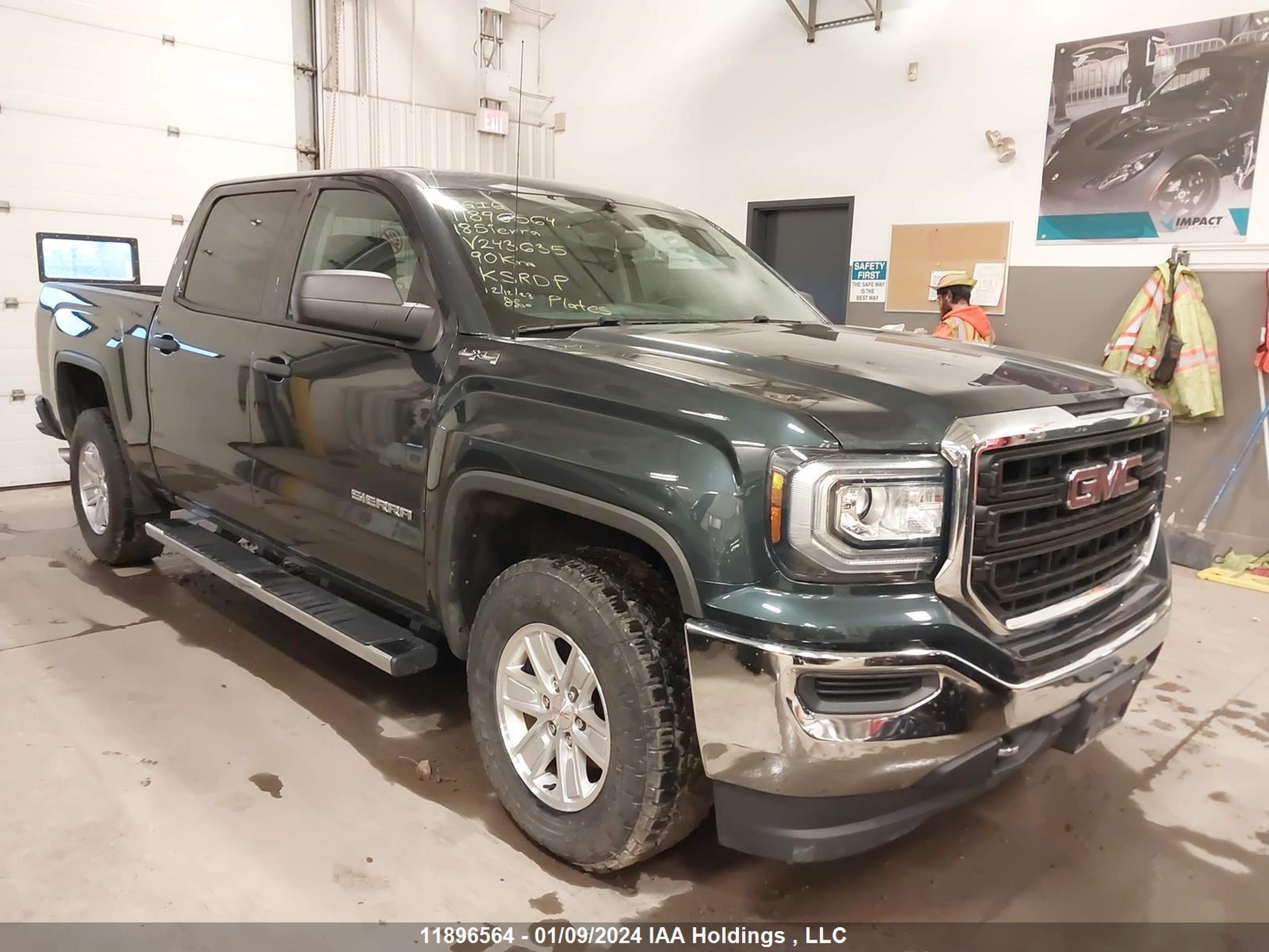 gmc sierra 2018 3gtu2lecxjg243635