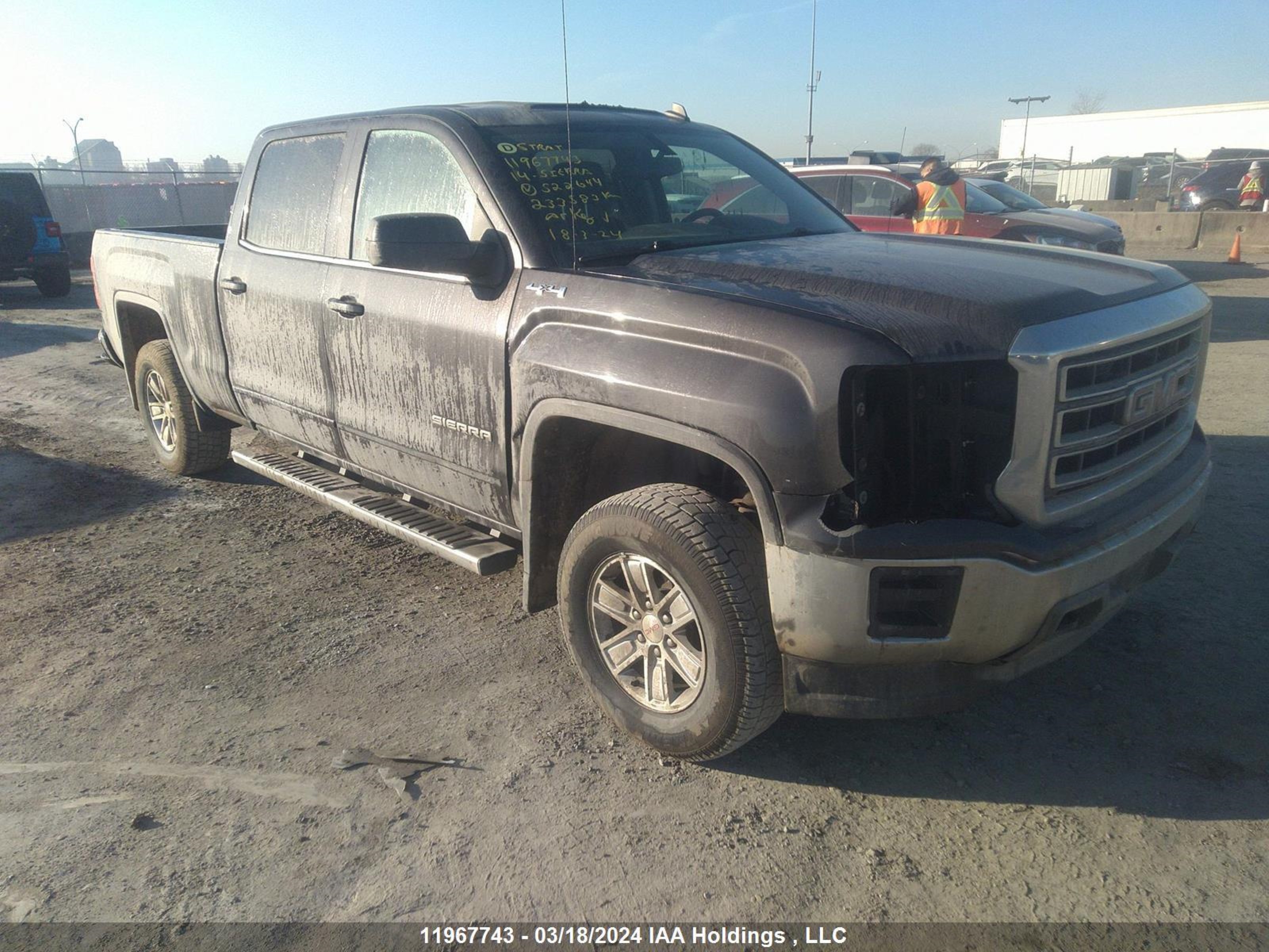 gmc sierra 2014 3gtu2uecxeg522644