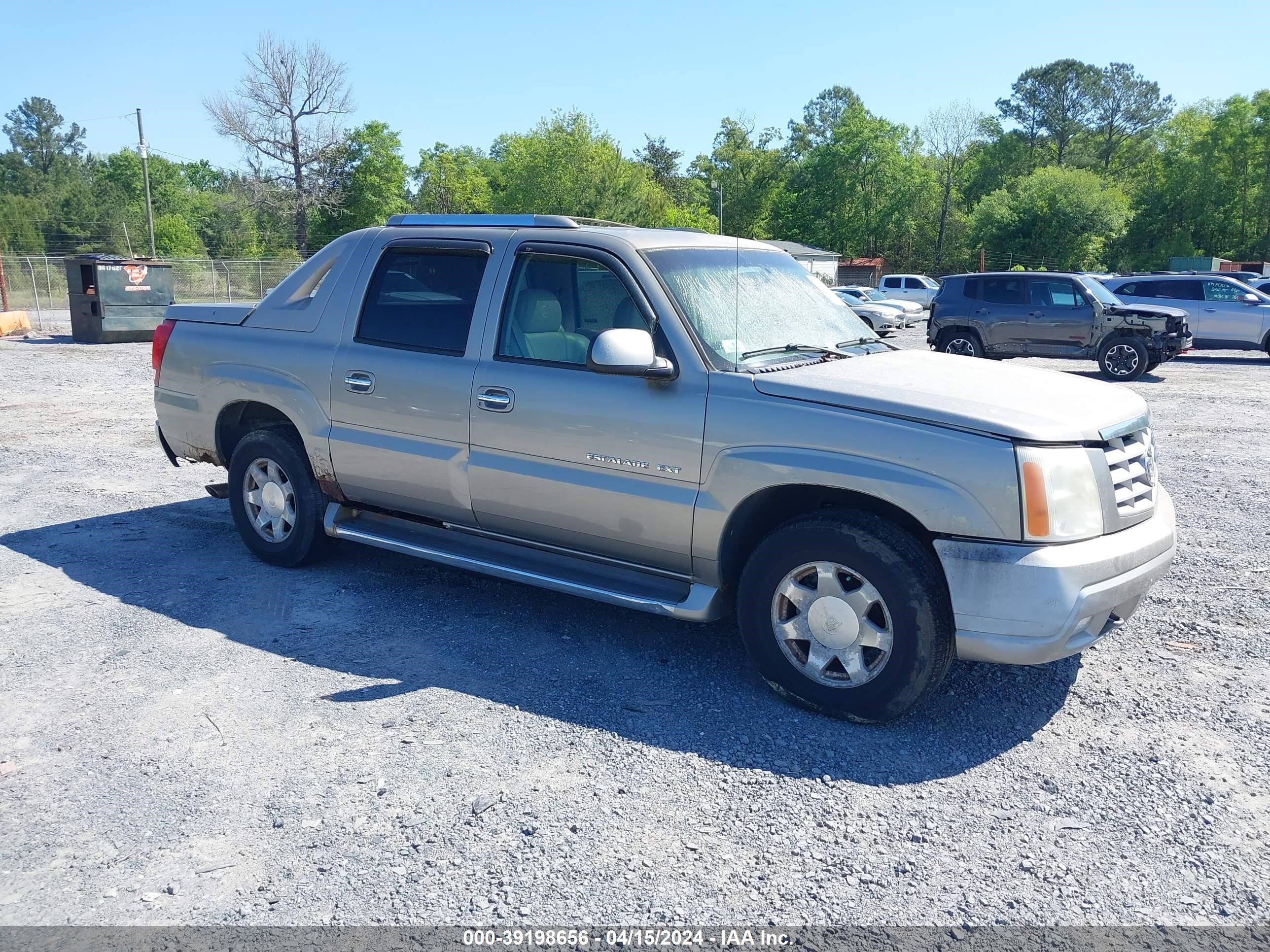 cadillac escalade 2002 3gyek63n32g267796