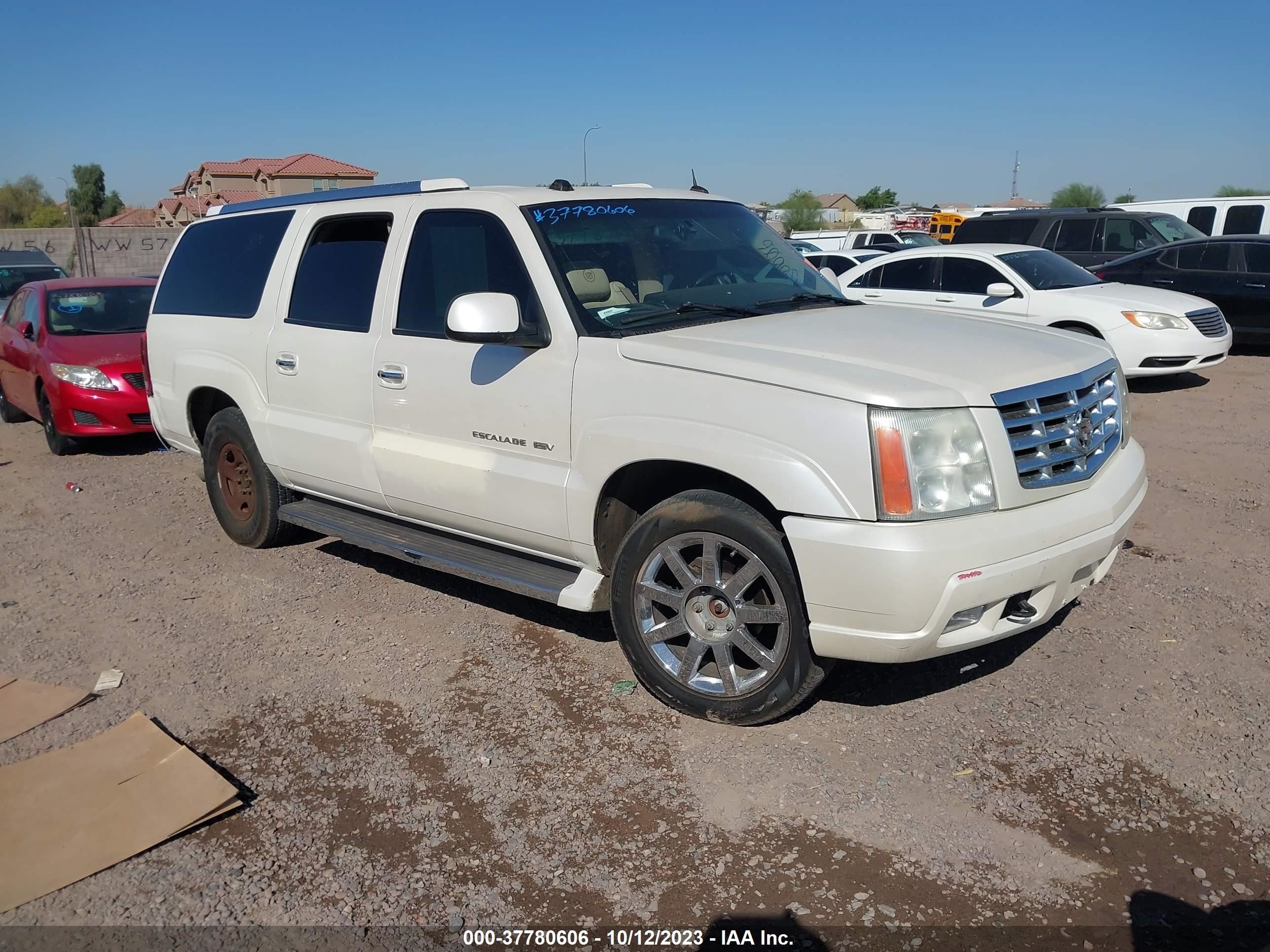 cadillac escalade 2005 3gyfk66n85g235754