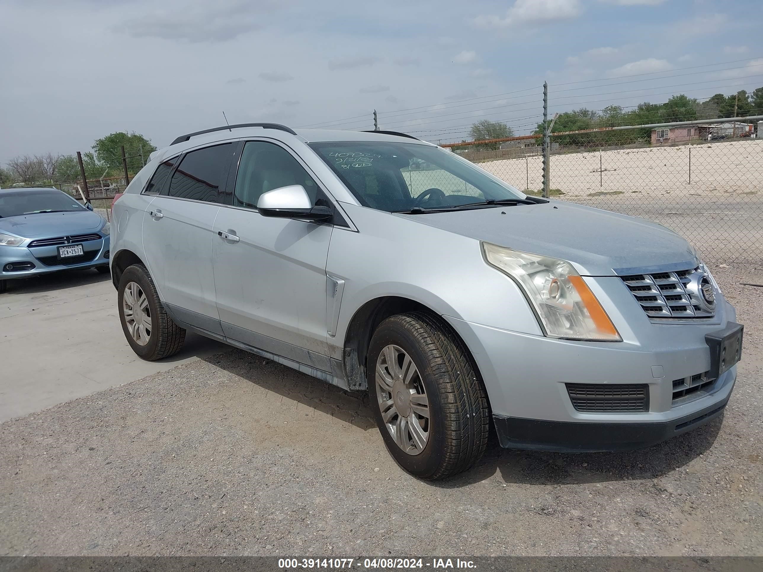 cadillac srx 2013 3gyfnae33ds623352