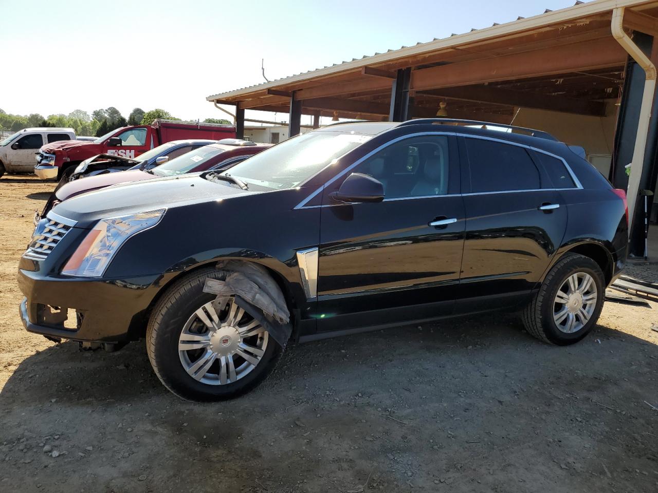 cadillac srx 2015 3gyfnae33fs555718