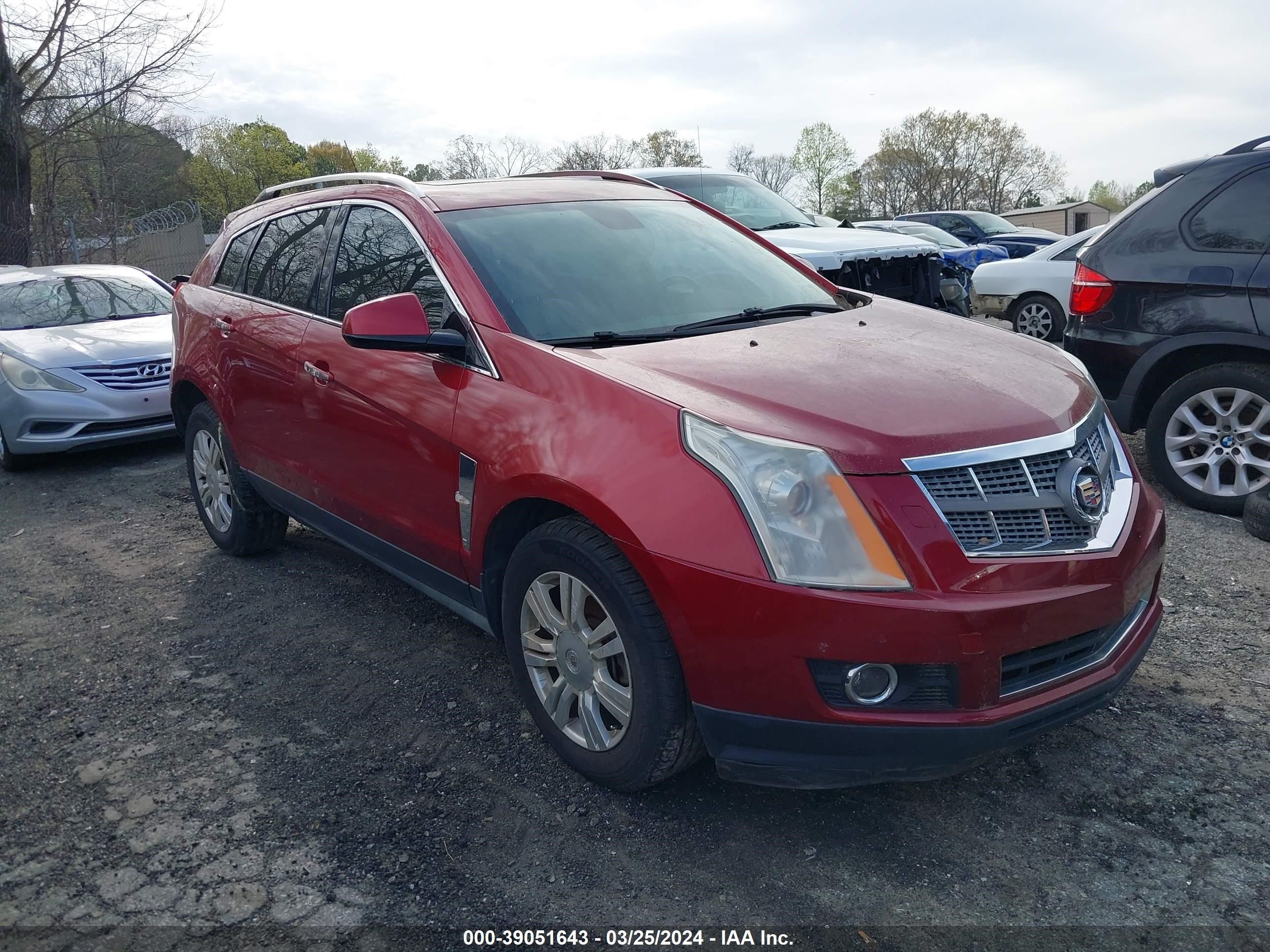 cadillac srx 2011 3gyfnbey7bs524712