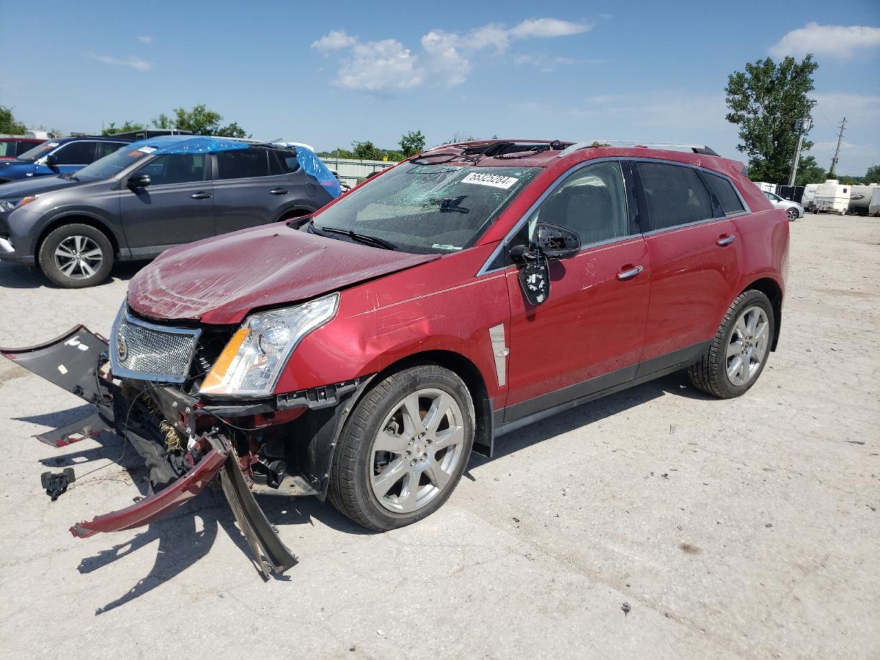 cadillac srx 2011 3gyfnbey7bs595229