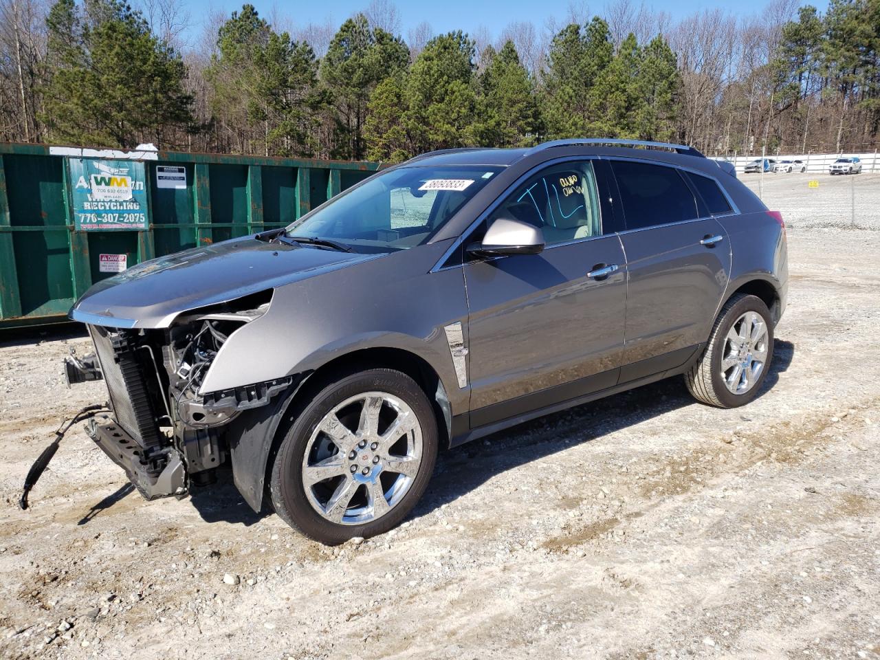 cadillac srx 2012 3gyfnce31cs512647