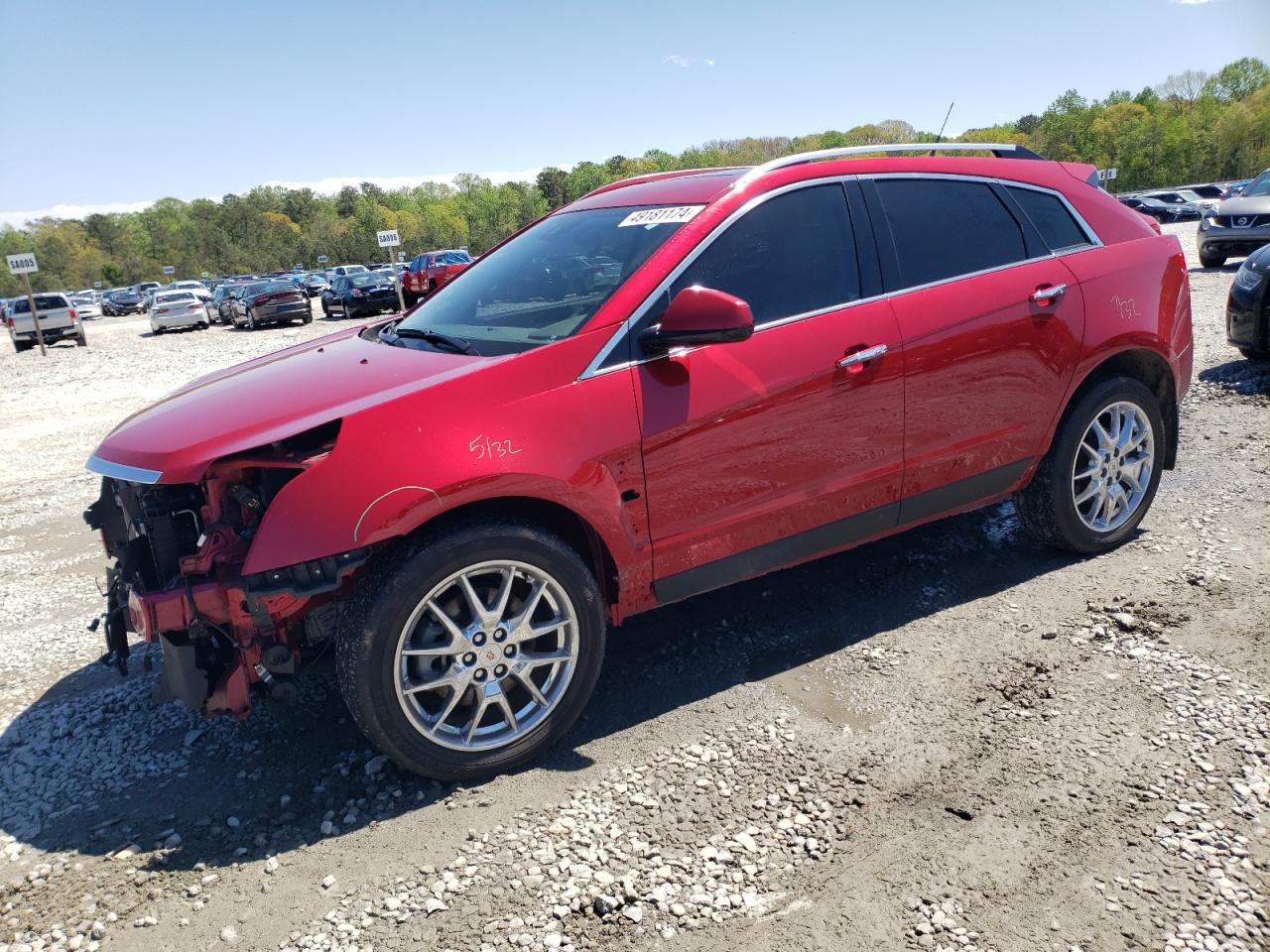 cadillac srx 2014 3gyfnce33es547337