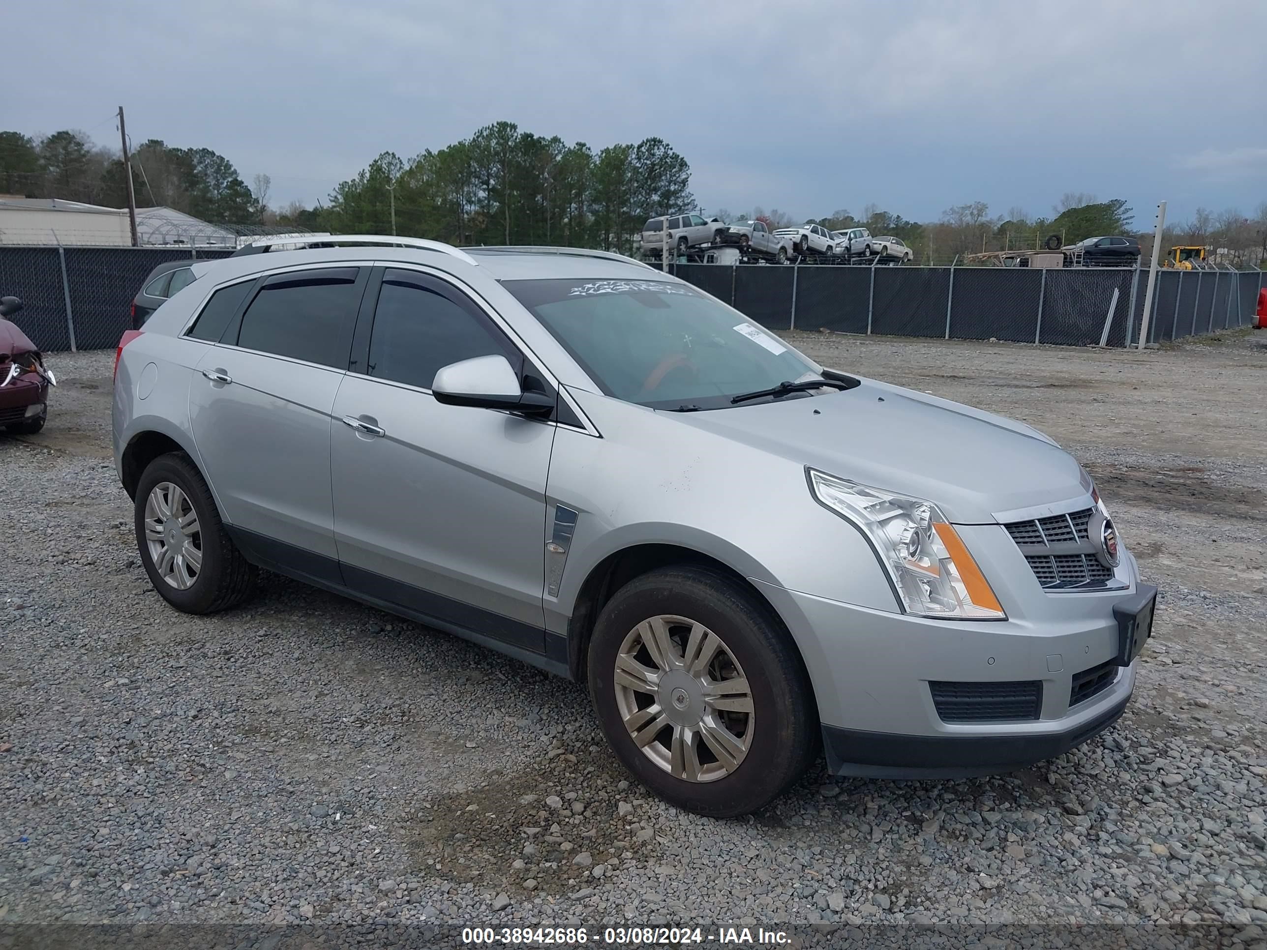 cadillac srx 2010 3gyfndey3as637289