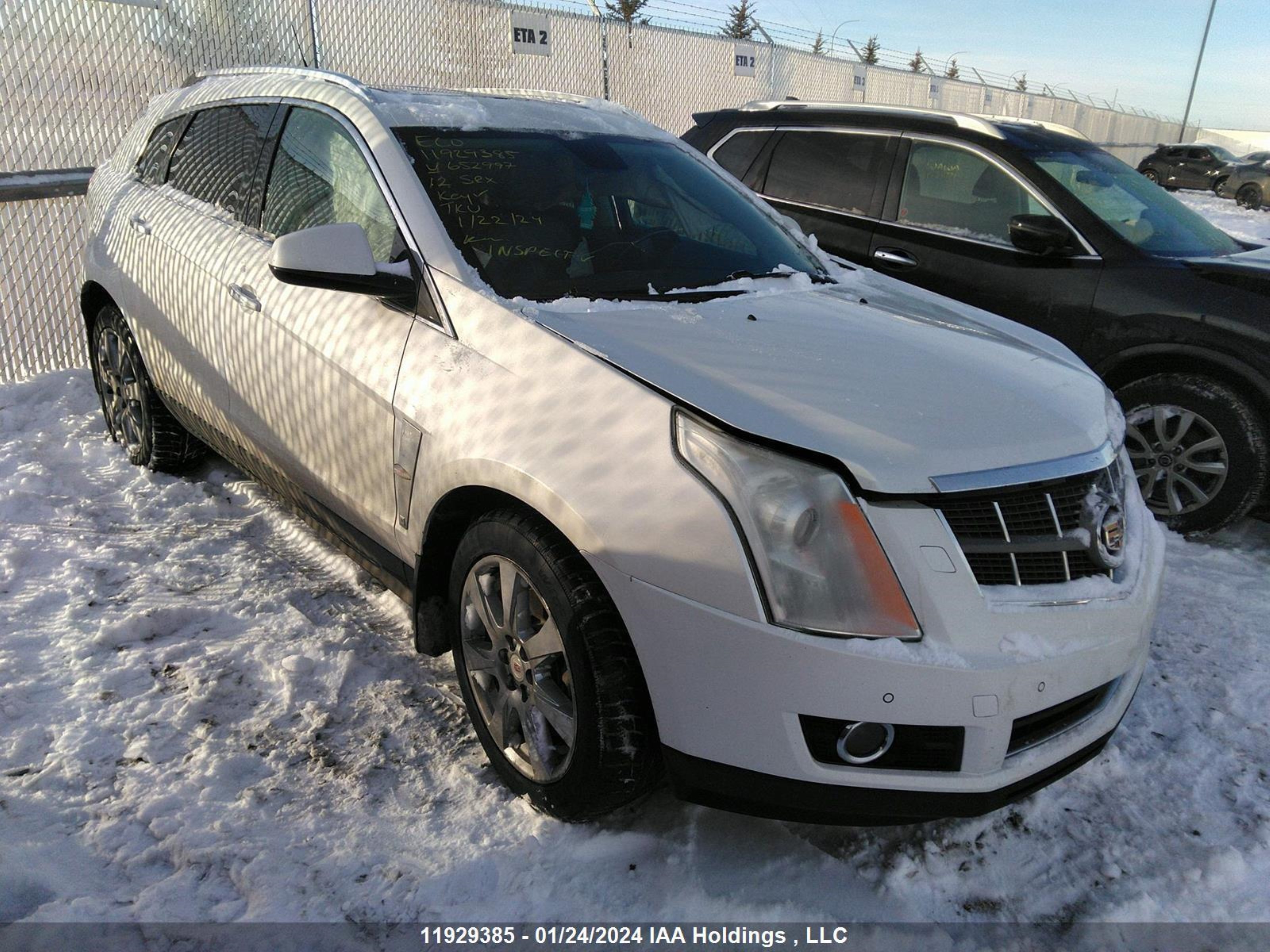 cadillac srx 2012 3gyfnfe32cs652997