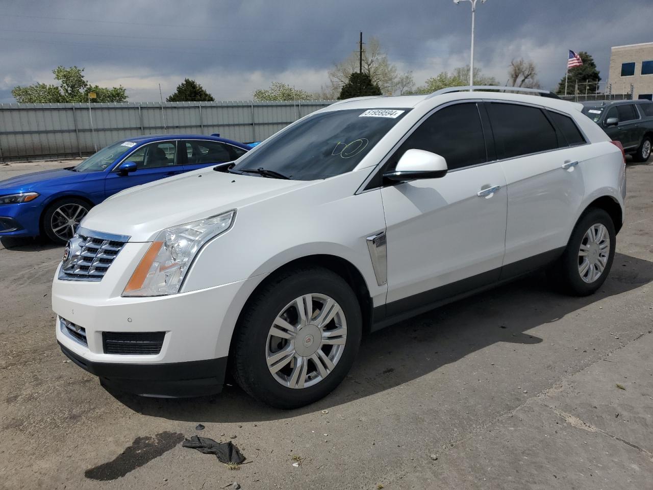 cadillac srx 2013 3gyfnge38ds509253