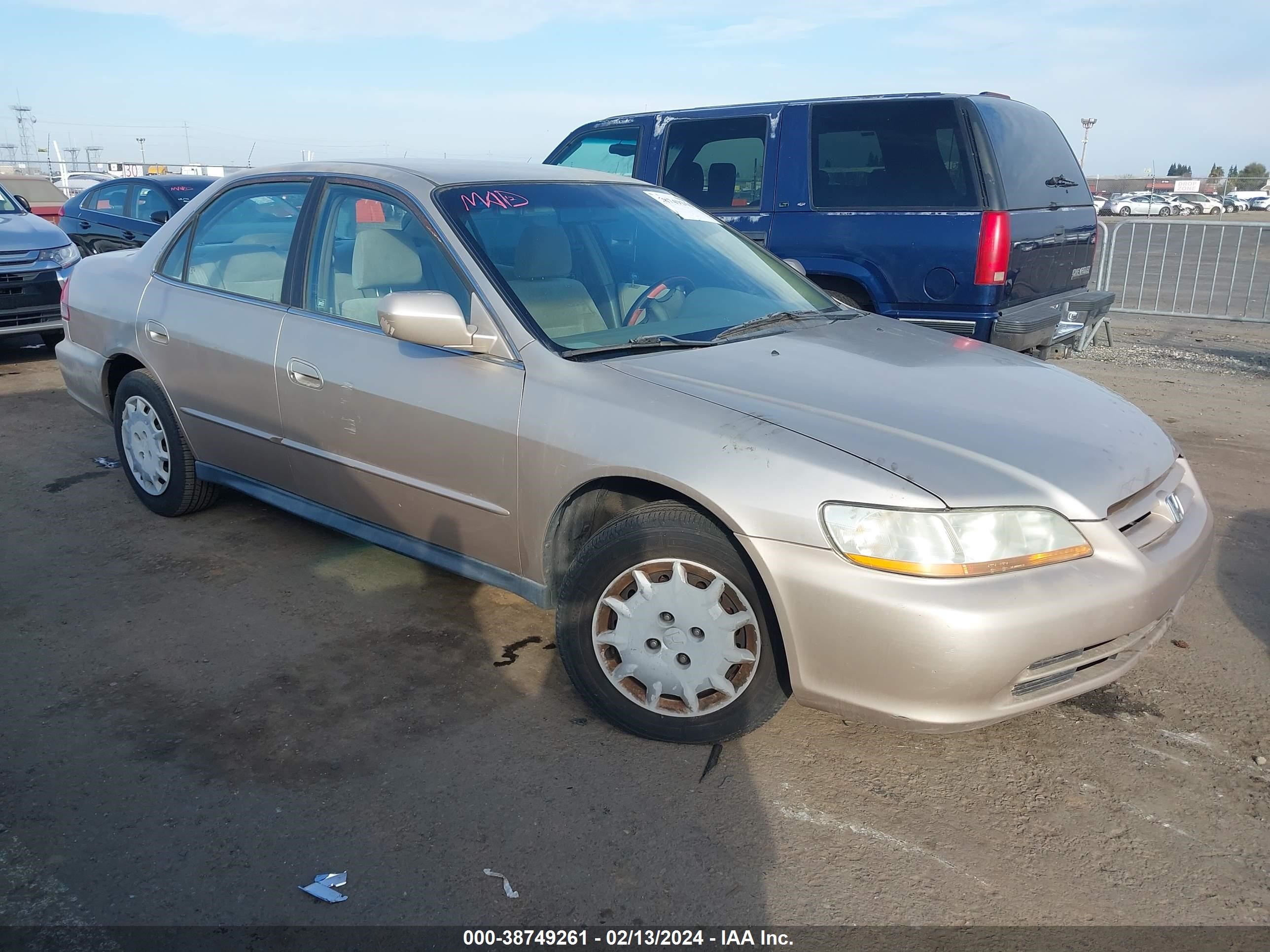 honda accord 2002 3hgcg665x2g700283