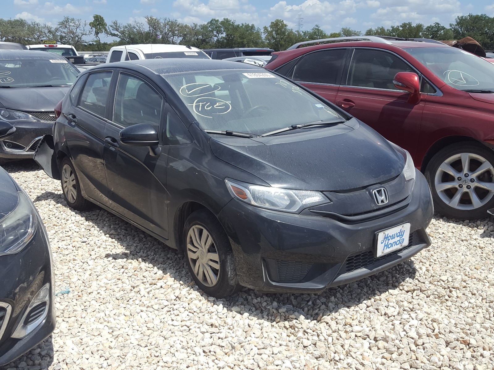 honda fit lx 2017 3hggk5h59hm707372