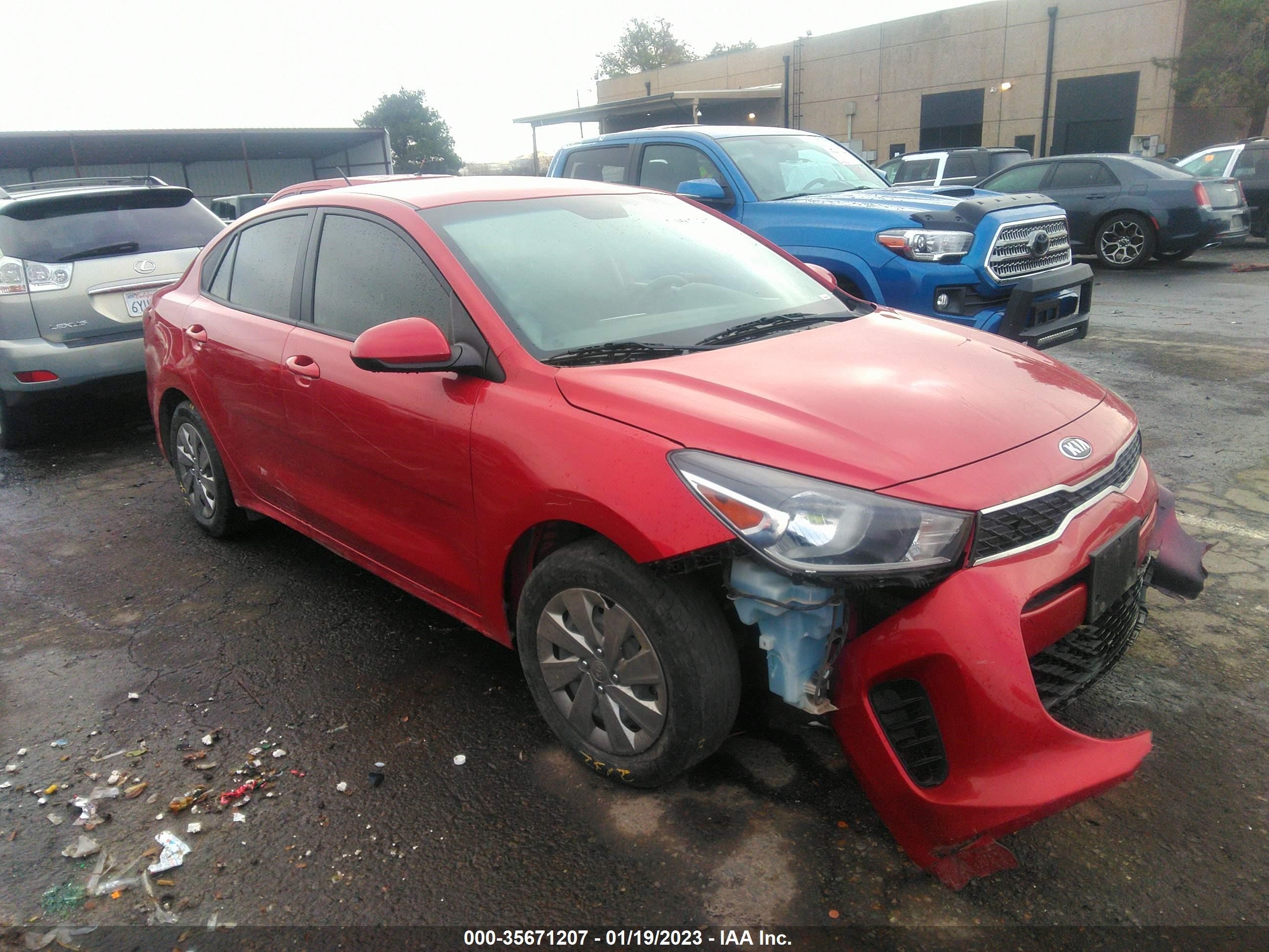 kia rio 2019 3kpa24ab2ke216299