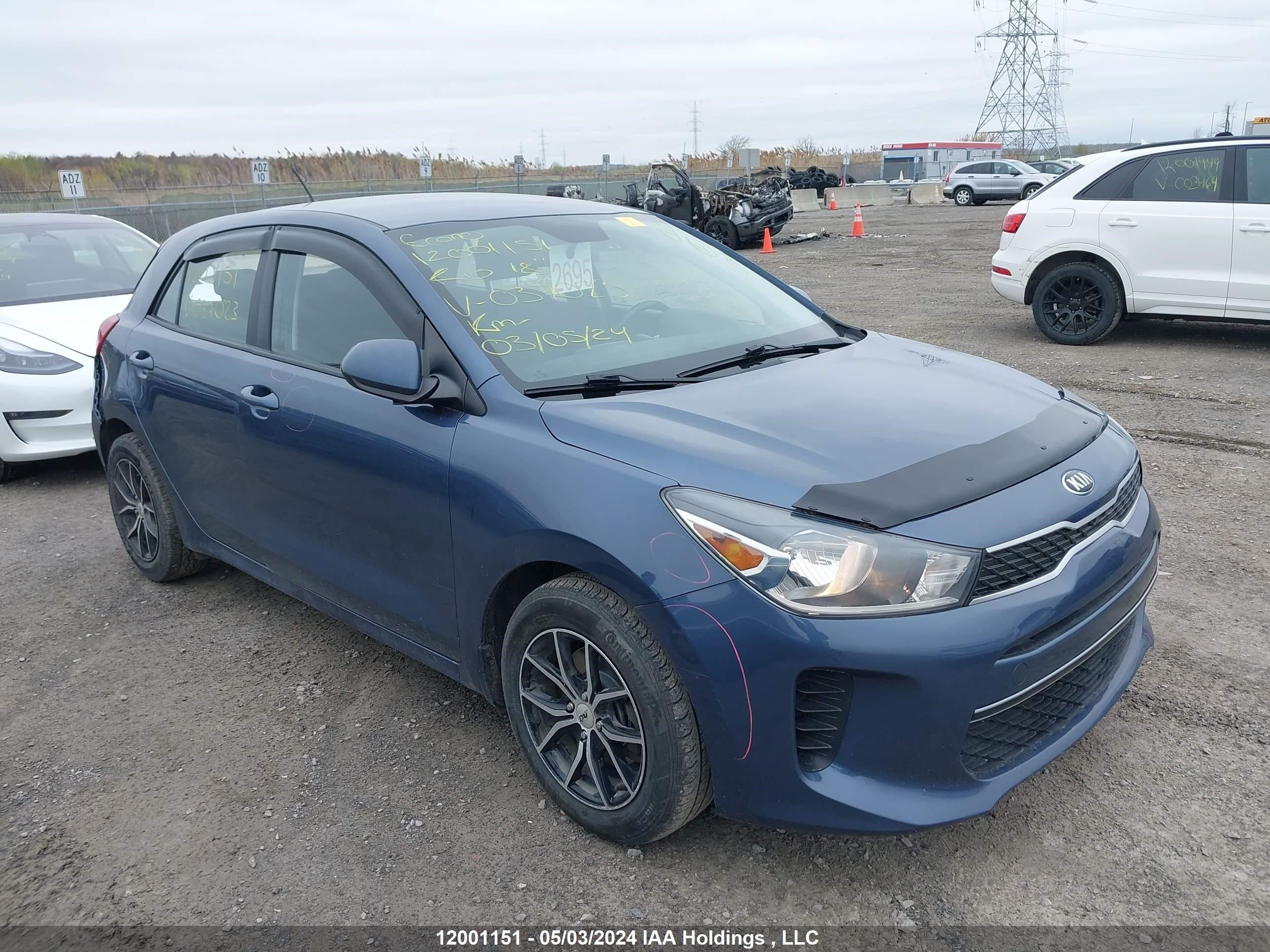 kia rio 2018 3kpa25ab2je037023