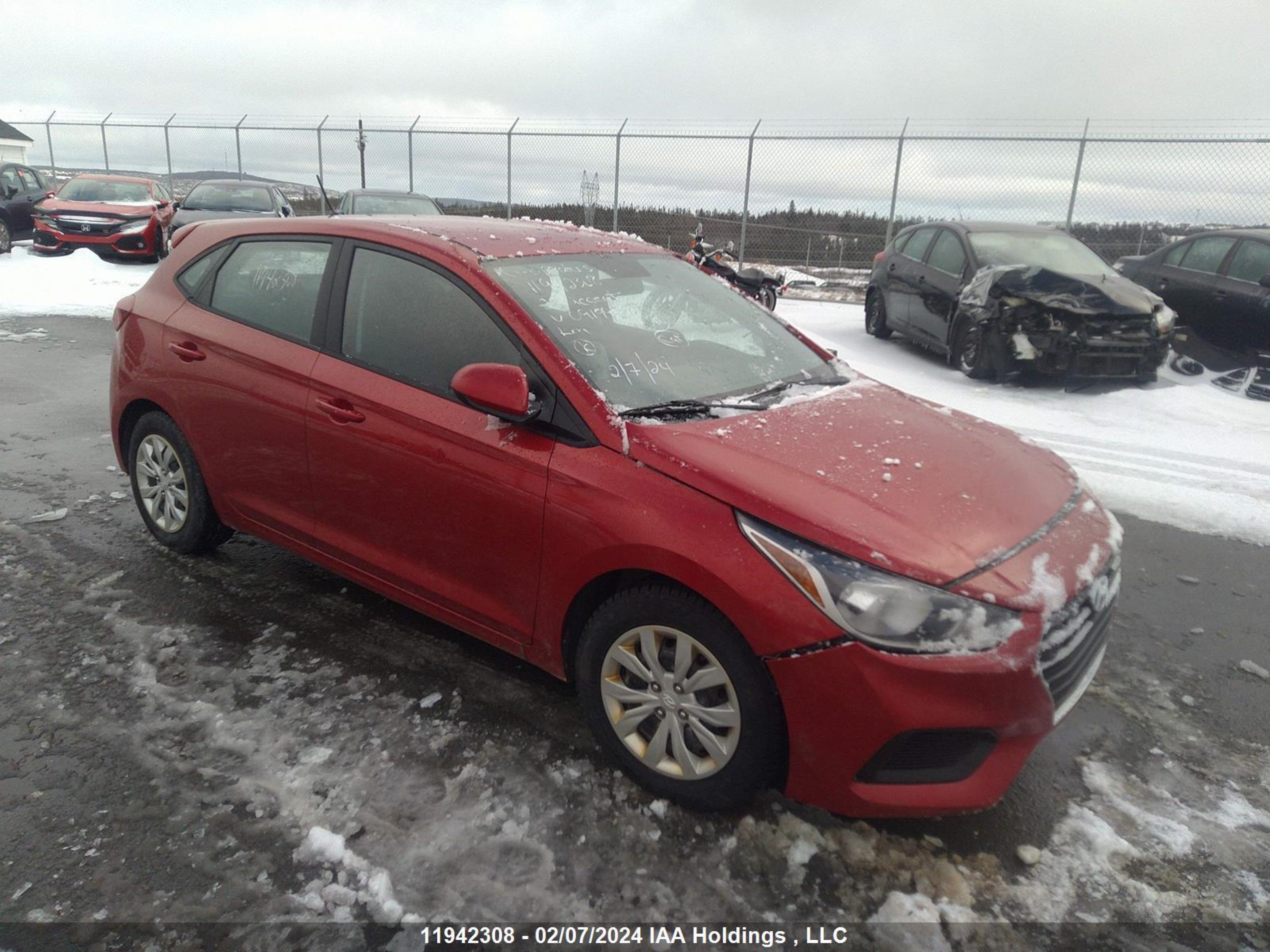 hyundai accent 2020 3kpc25a69le091997