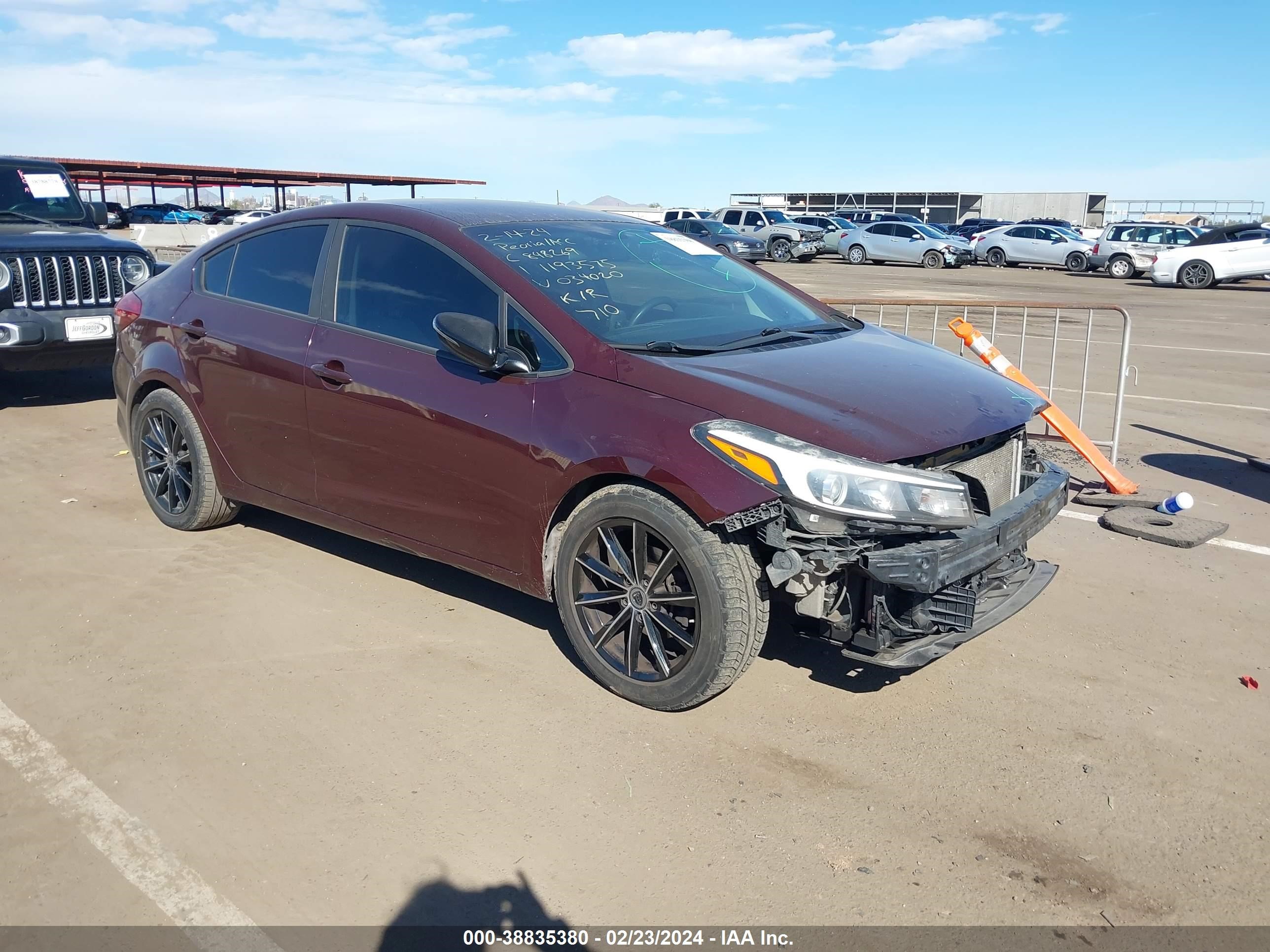 kia forte 2017 3kpfk4a76he034020