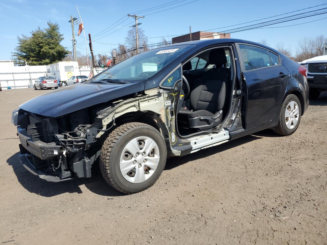 kia forte 2017 3kpfk4a77he018876