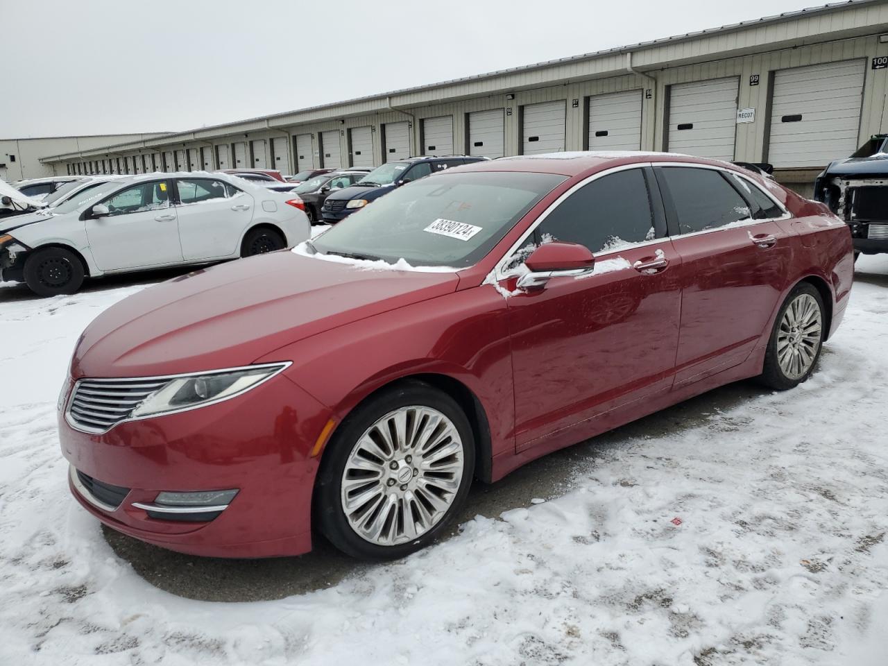 lincoln mkz 2014 3ln6l2g93er818276