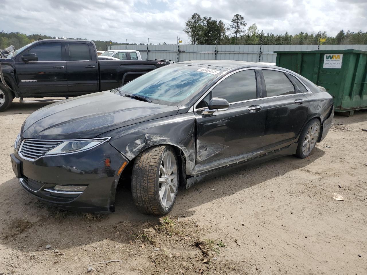 lincoln mkz 2015 3ln6l2gk5fr606046