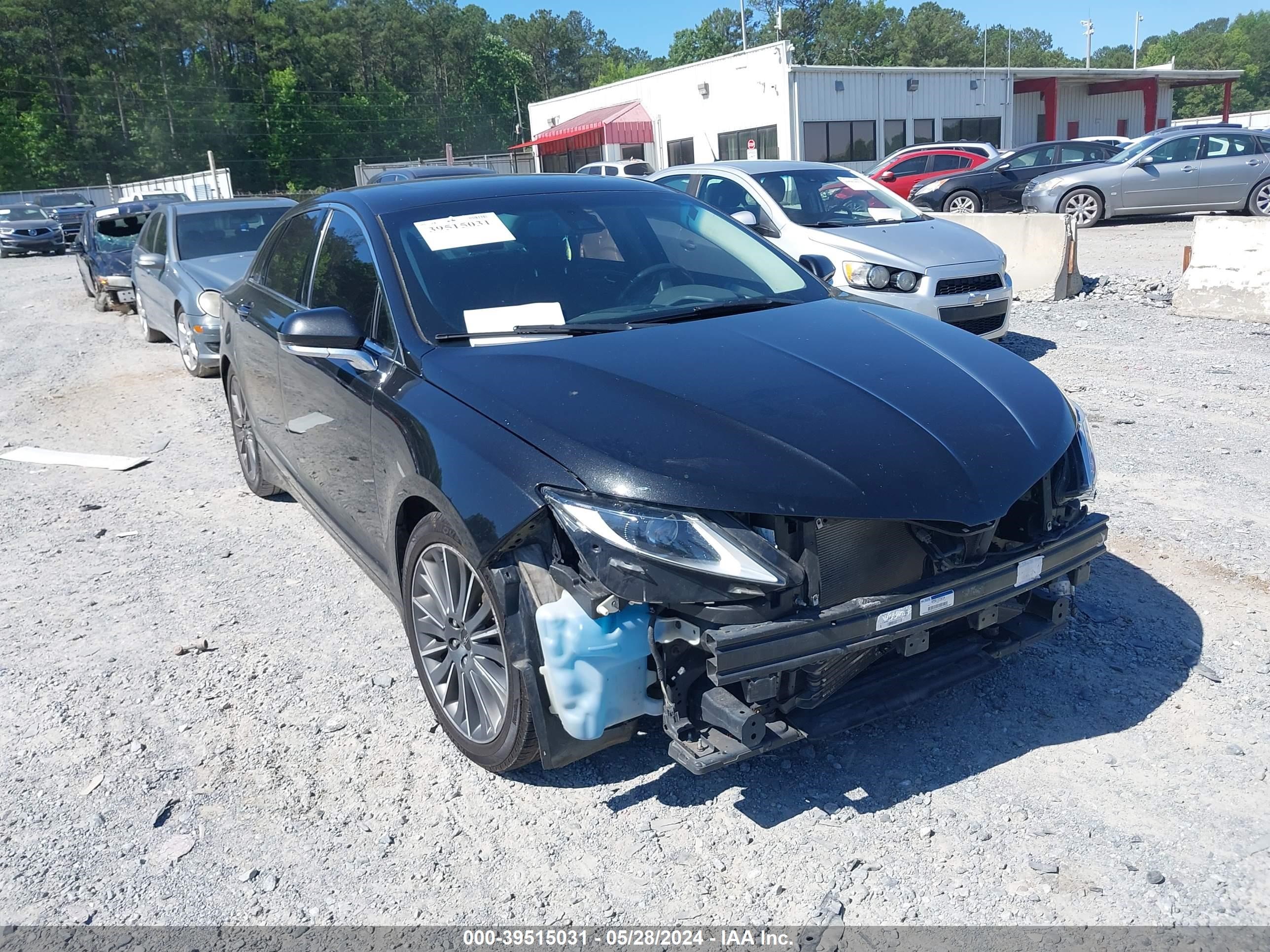 lincoln mkz 2014 3ln6l2lu5er817219