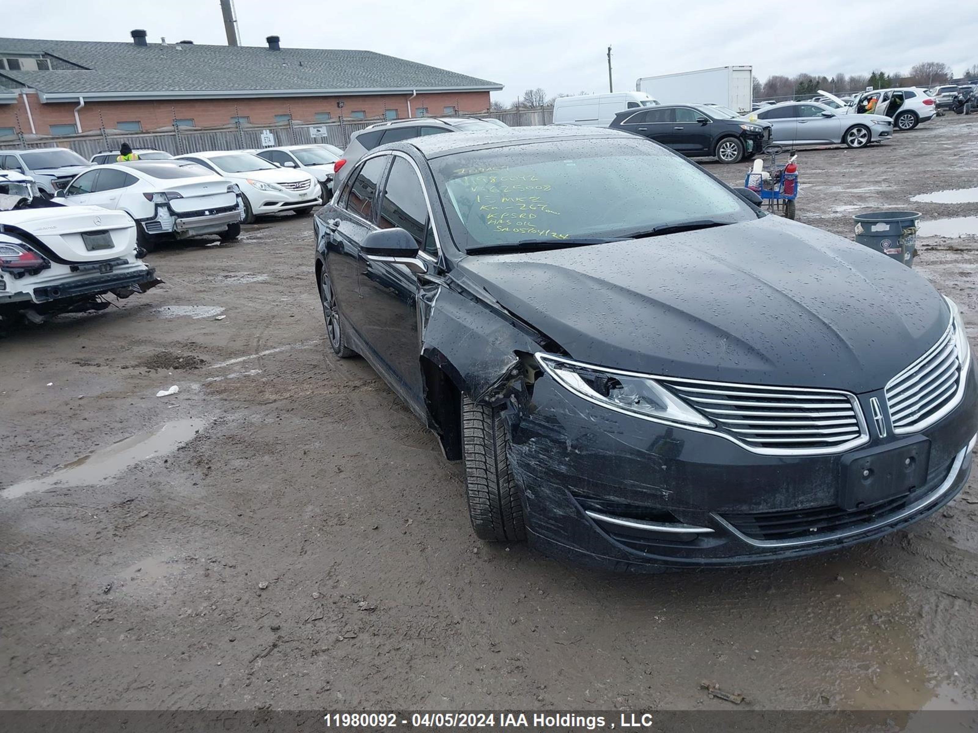 lincoln mkz 2015 3ln6l2lu5fr625008