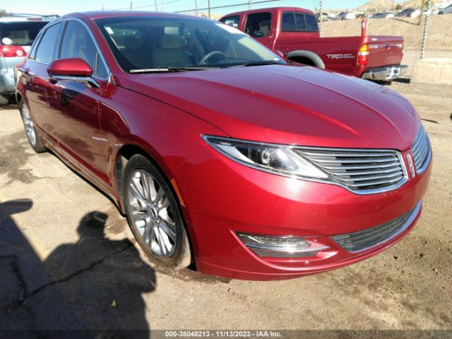 lincoln mkz hybrid 2014 3ln6l2lu6er811574