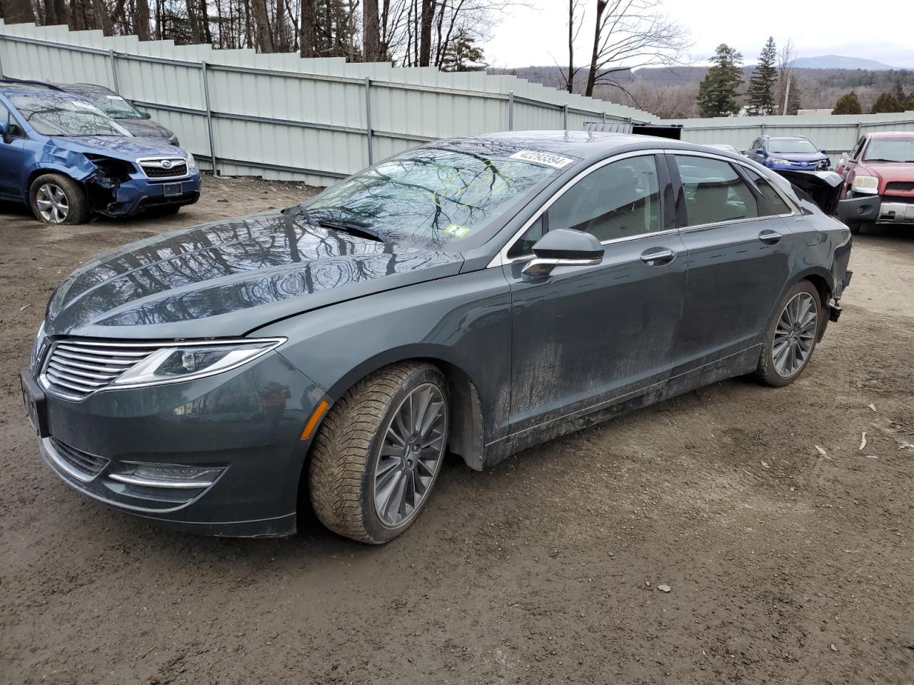 lincoln mkz 2015 3ln6l2lu7fr602071