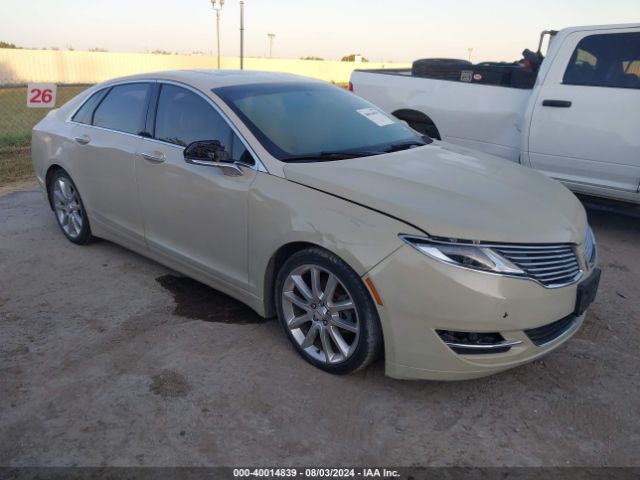 lincoln mkz 2015 3ln6l2lu9fr607756