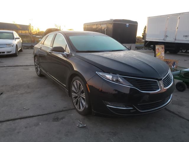 lincoln mkz black 2016 3ln6l2n98gr634375