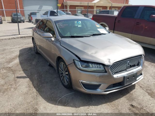 lincoln mkz 2018 3ln6l5a94jr604725