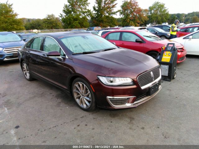 lincoln mkz 2019 3ln6l5d91kr606946