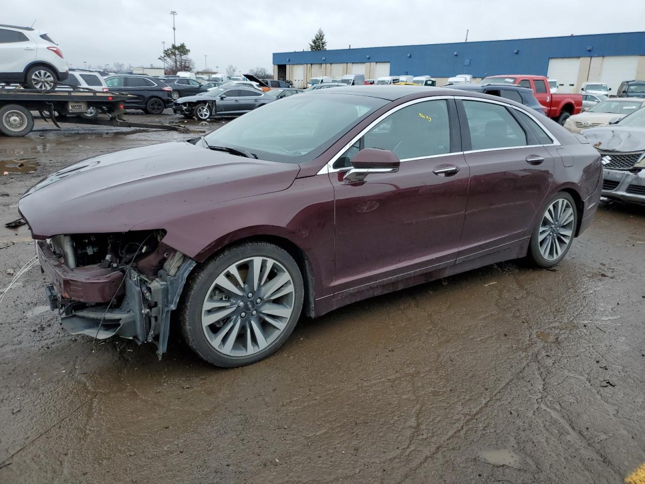 lincoln mkz select 2017 3ln6l5dc8hr624767