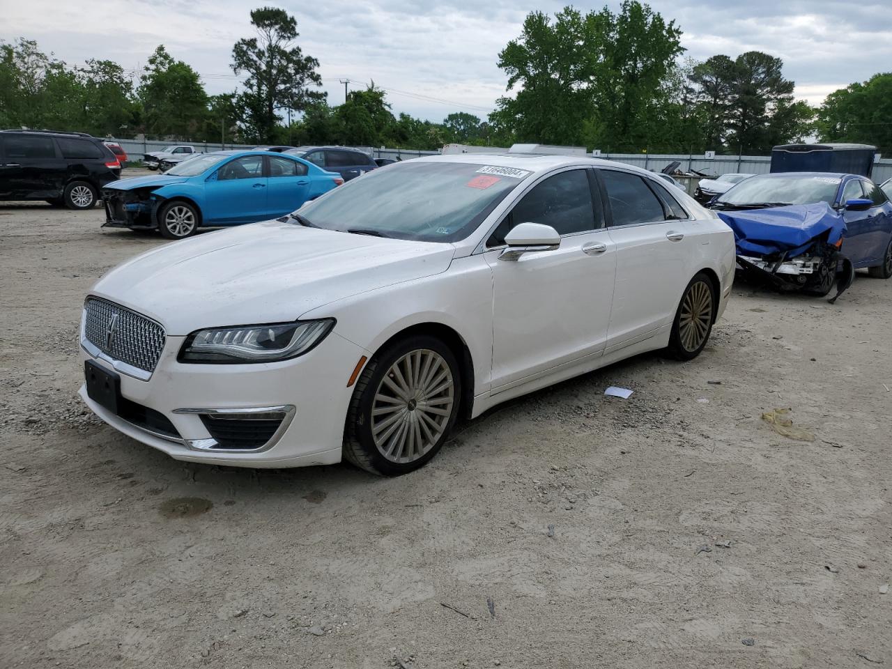 lincoln mkz 2017 3ln6l5e95hr614958