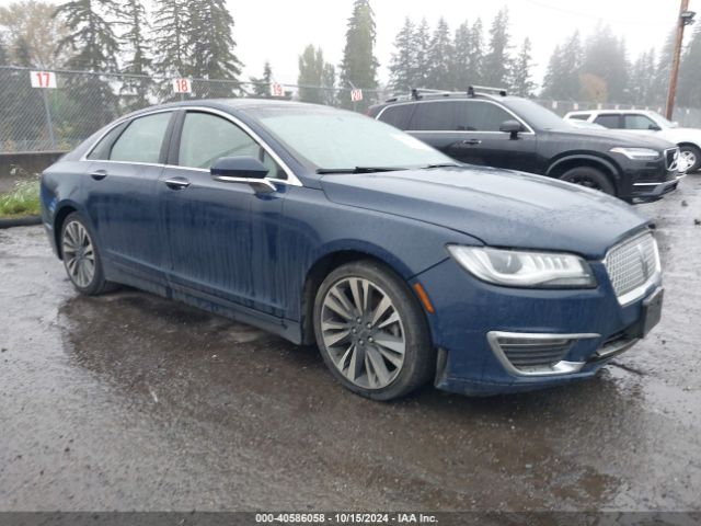 lincoln mkz 2018 3ln6l5e9xjr627419