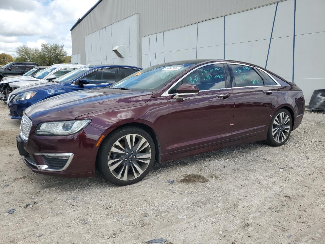 lincoln mkz 2017 3ln6l5f9xhr621886