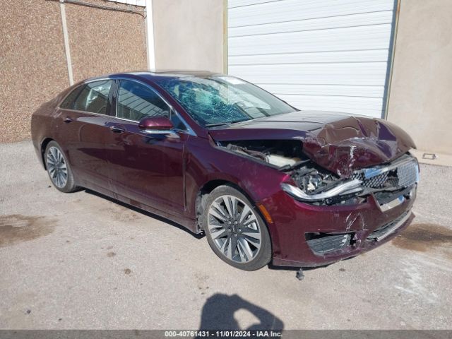 lincoln mkz 2018 3ln6l5fc4jr624137