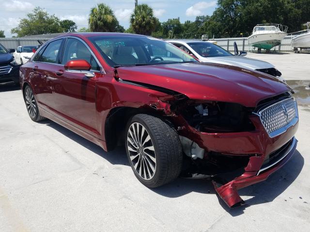 lincoln mkz black 2017 3ln6l5g98hr613090