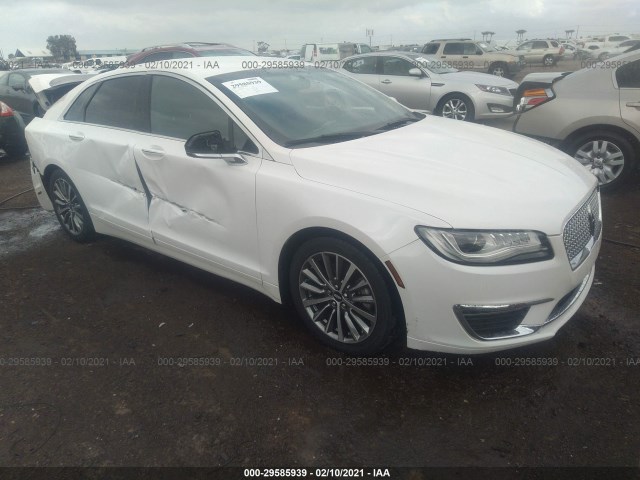 lincoln mkz 2017 3ln6l5ku0hr601494