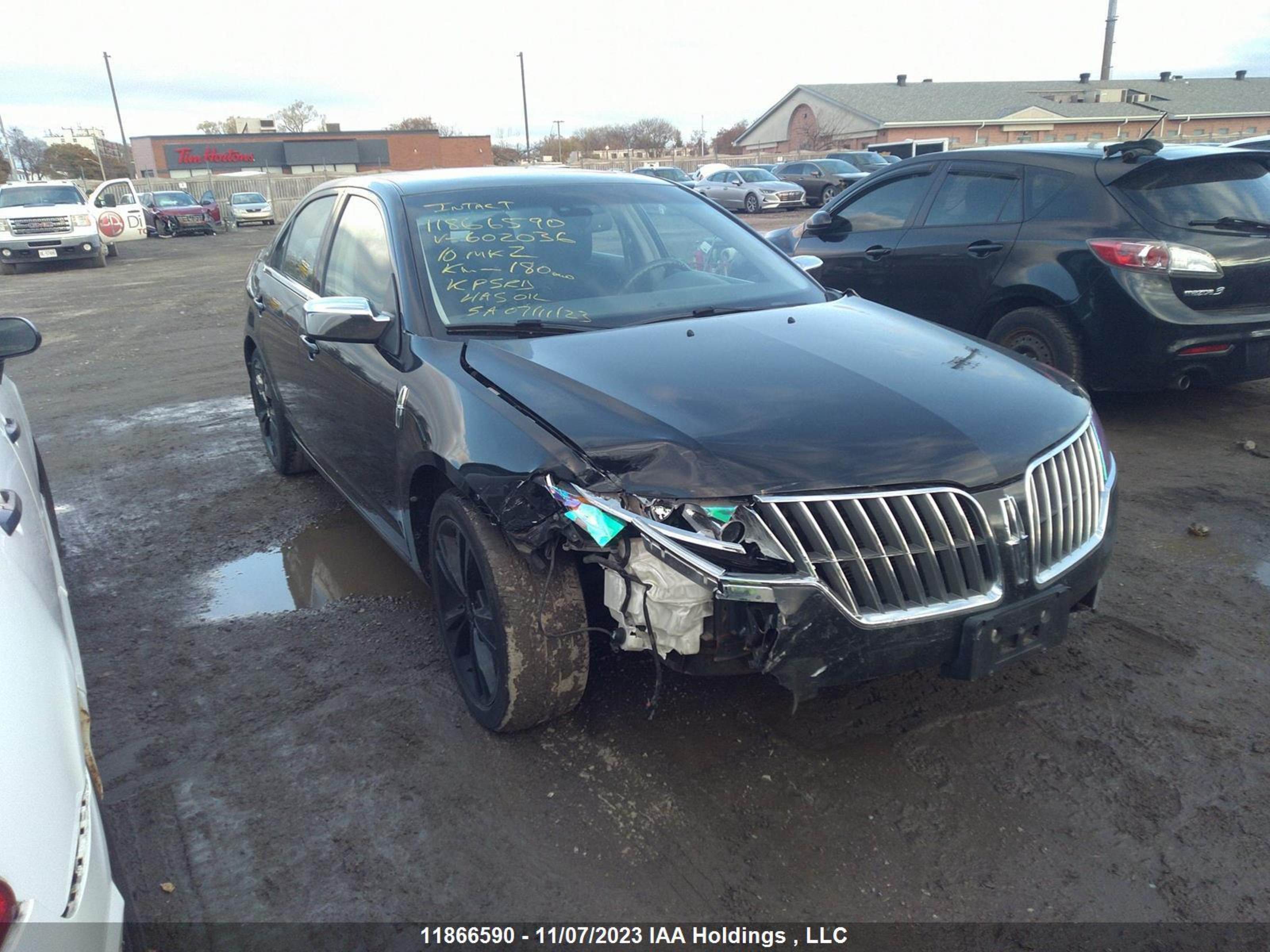 lincoln mkz 2010 3lnhl2gc1ar602036