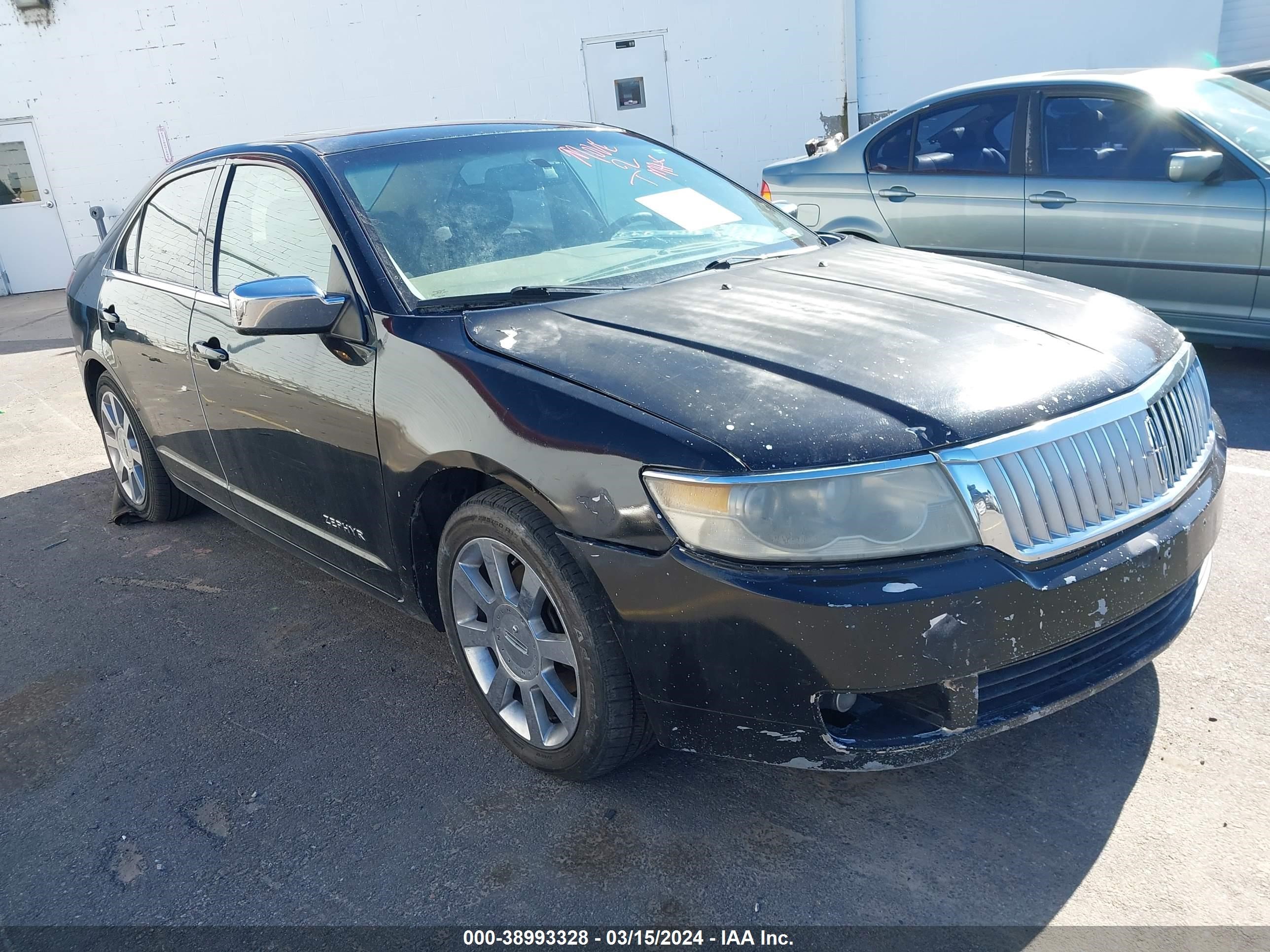 lincoln zephyr 2006 3lnhm26106r629992