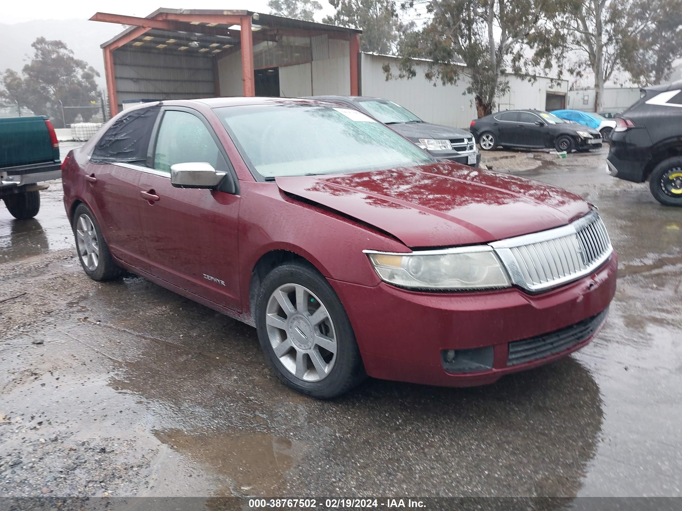 lincoln zephyr 2006 3lnhm26116r625238