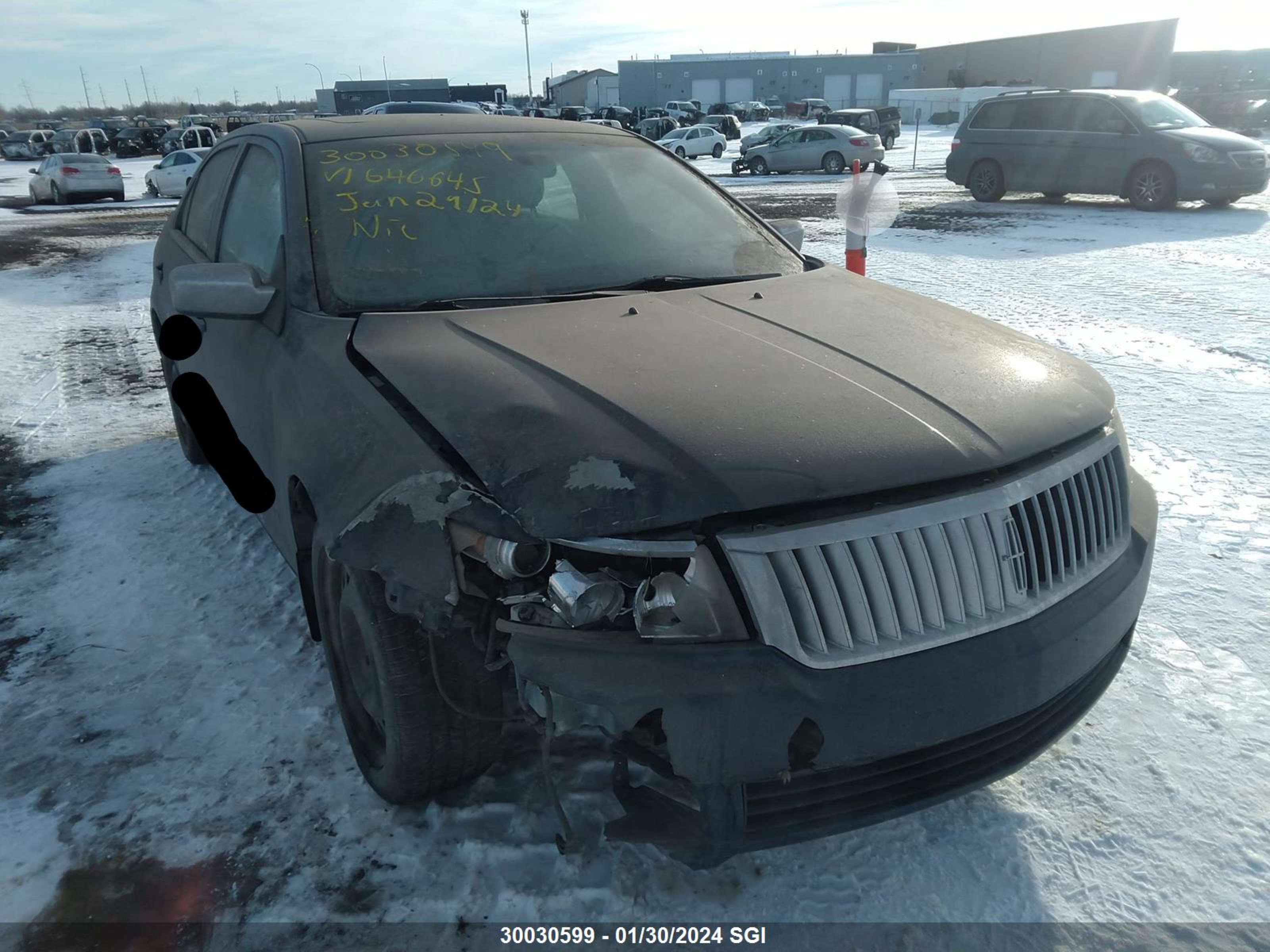 lincoln zephyr 2006 3lnhm26196r646645