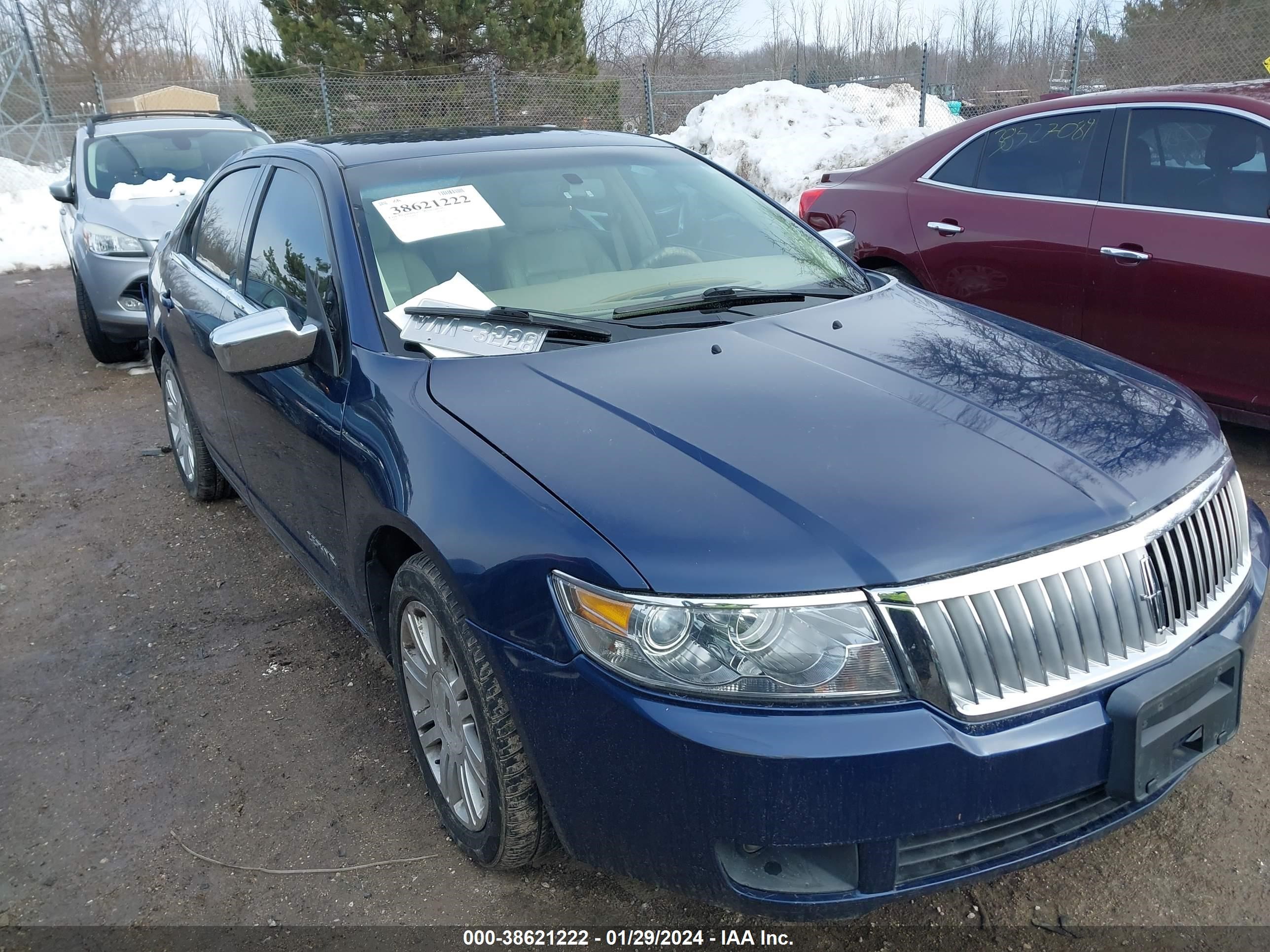 lincoln zephyr 2006 3lnhm261x6r601178