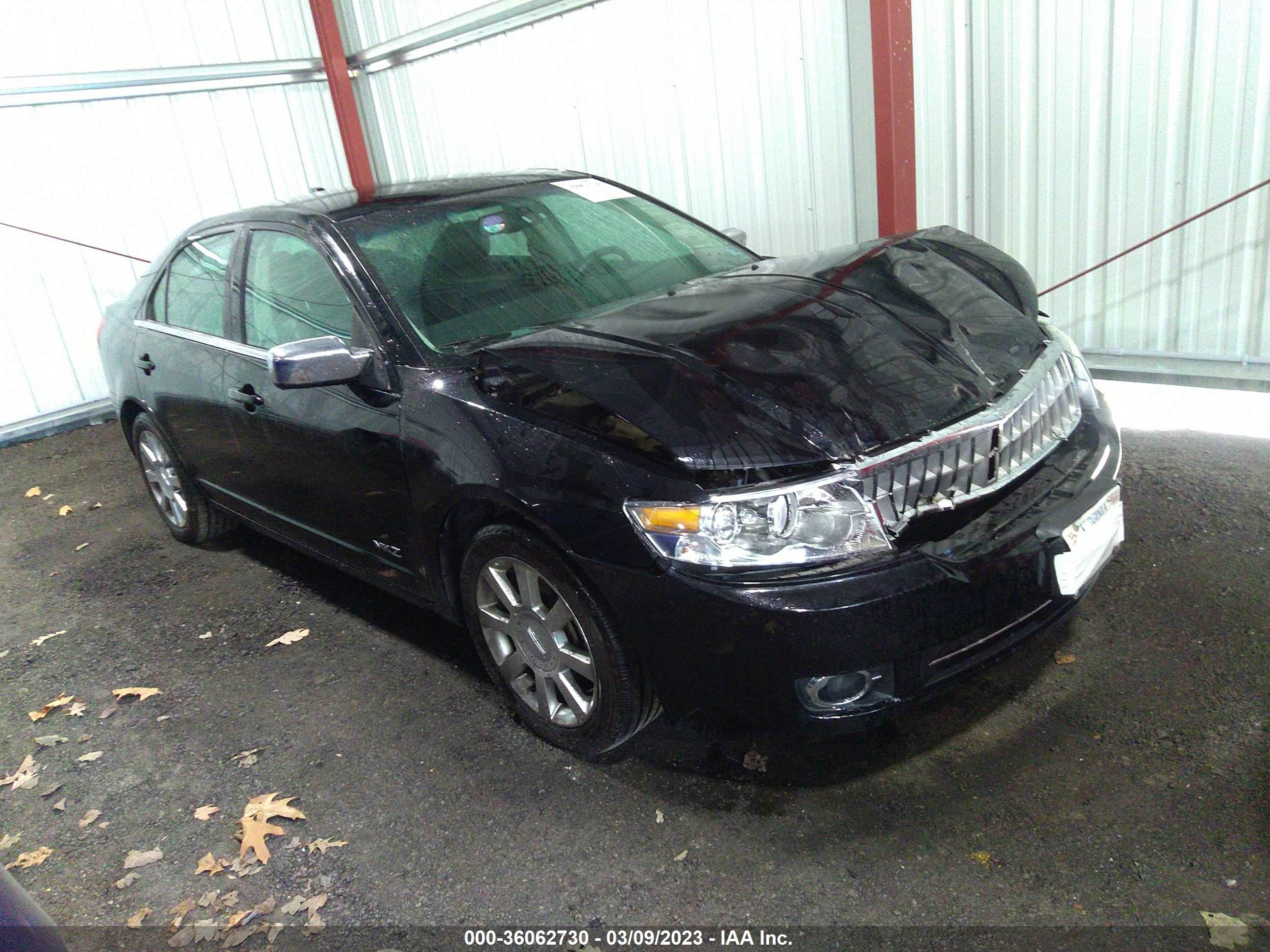 lincoln mkz 2008 3lnhm26t08r613229