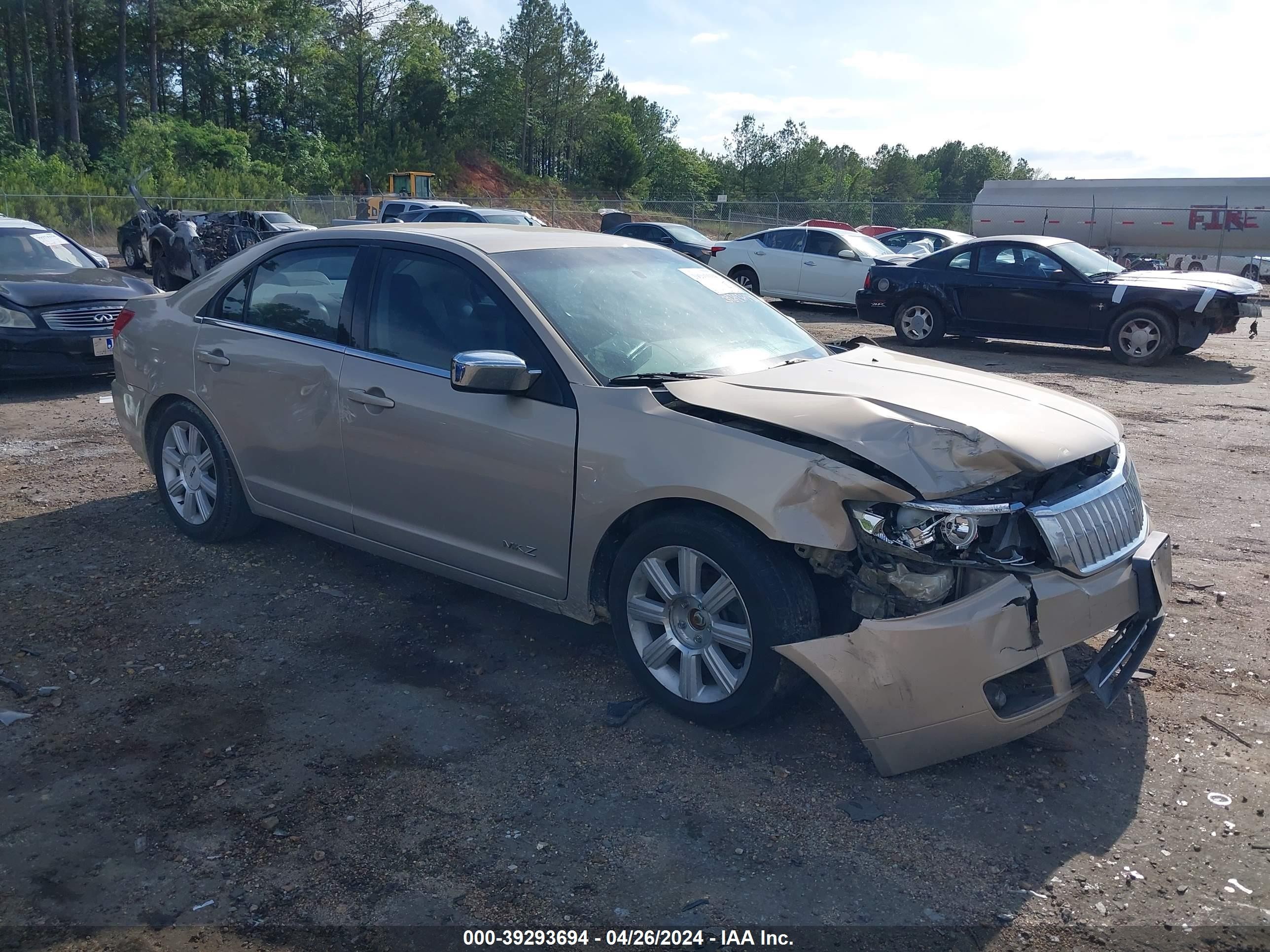 lincoln mkz 2008 3lnhm26t08r621461