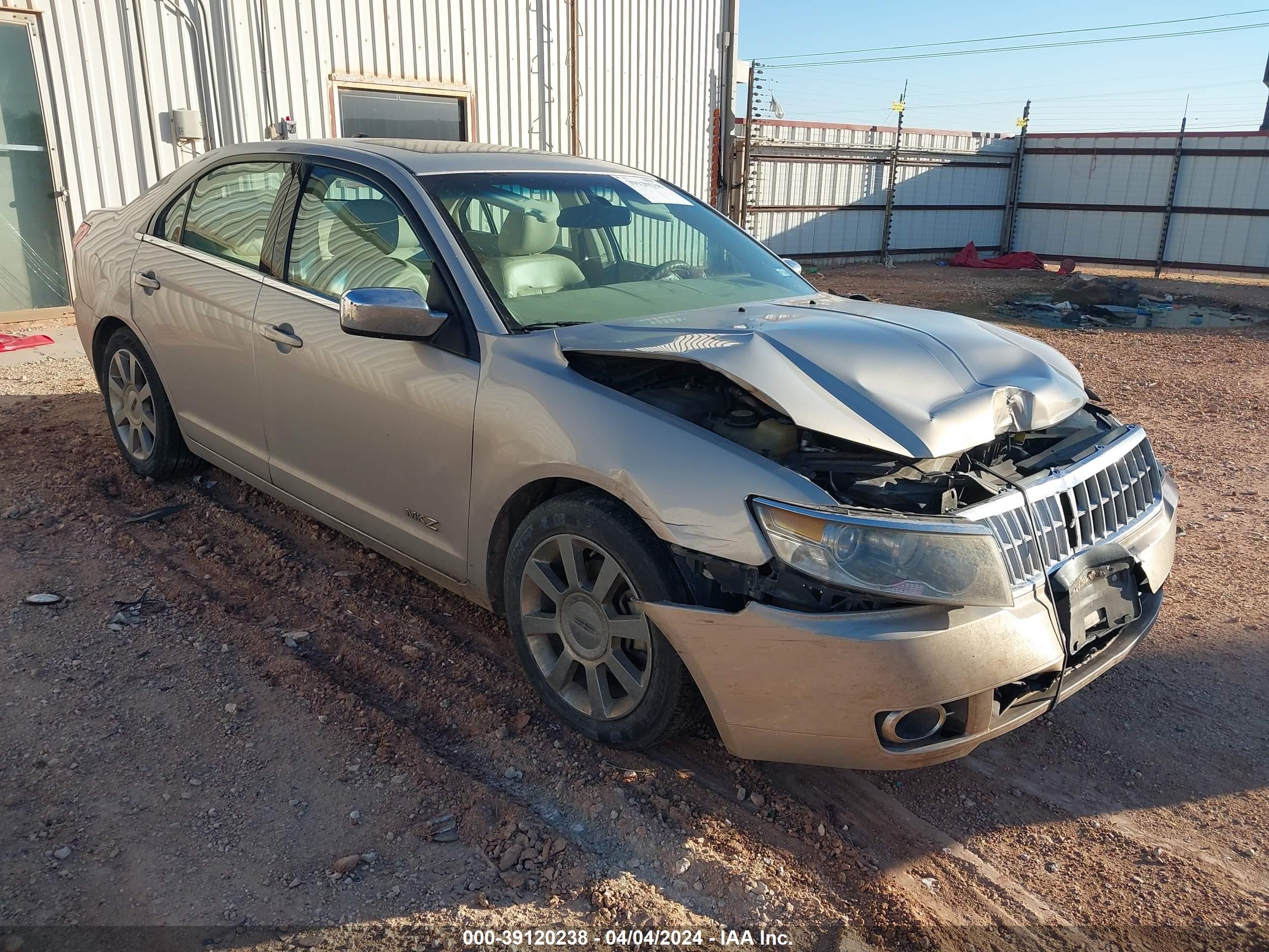 lincoln mkz 2009 3lnhm26t09r622174