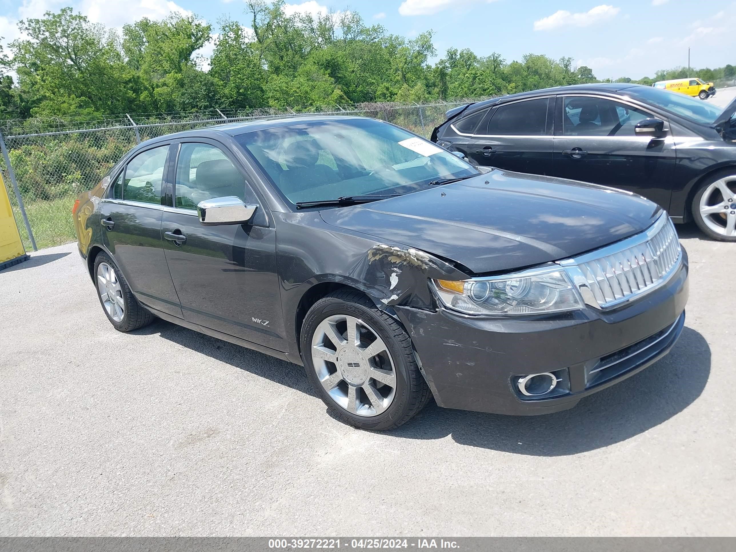 lincoln mkz 2007 3lnhm26t27r620696