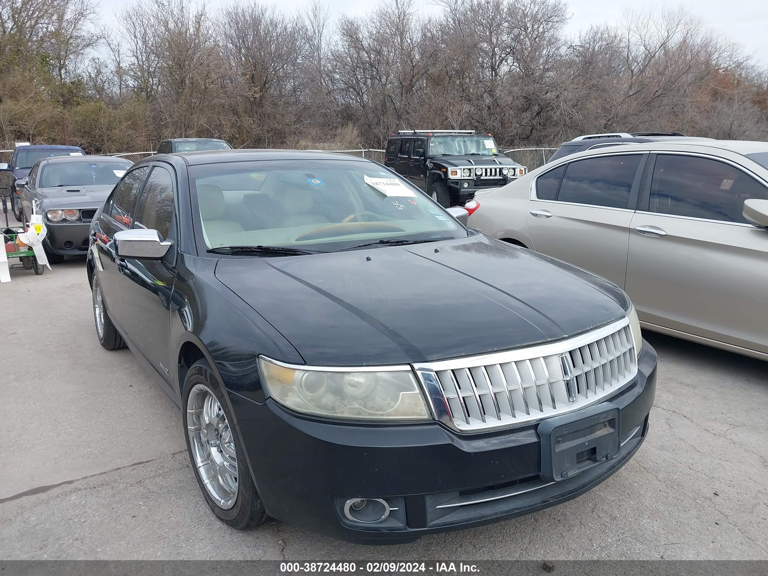 lincoln mkz 2009 3lnhm26t49r606740