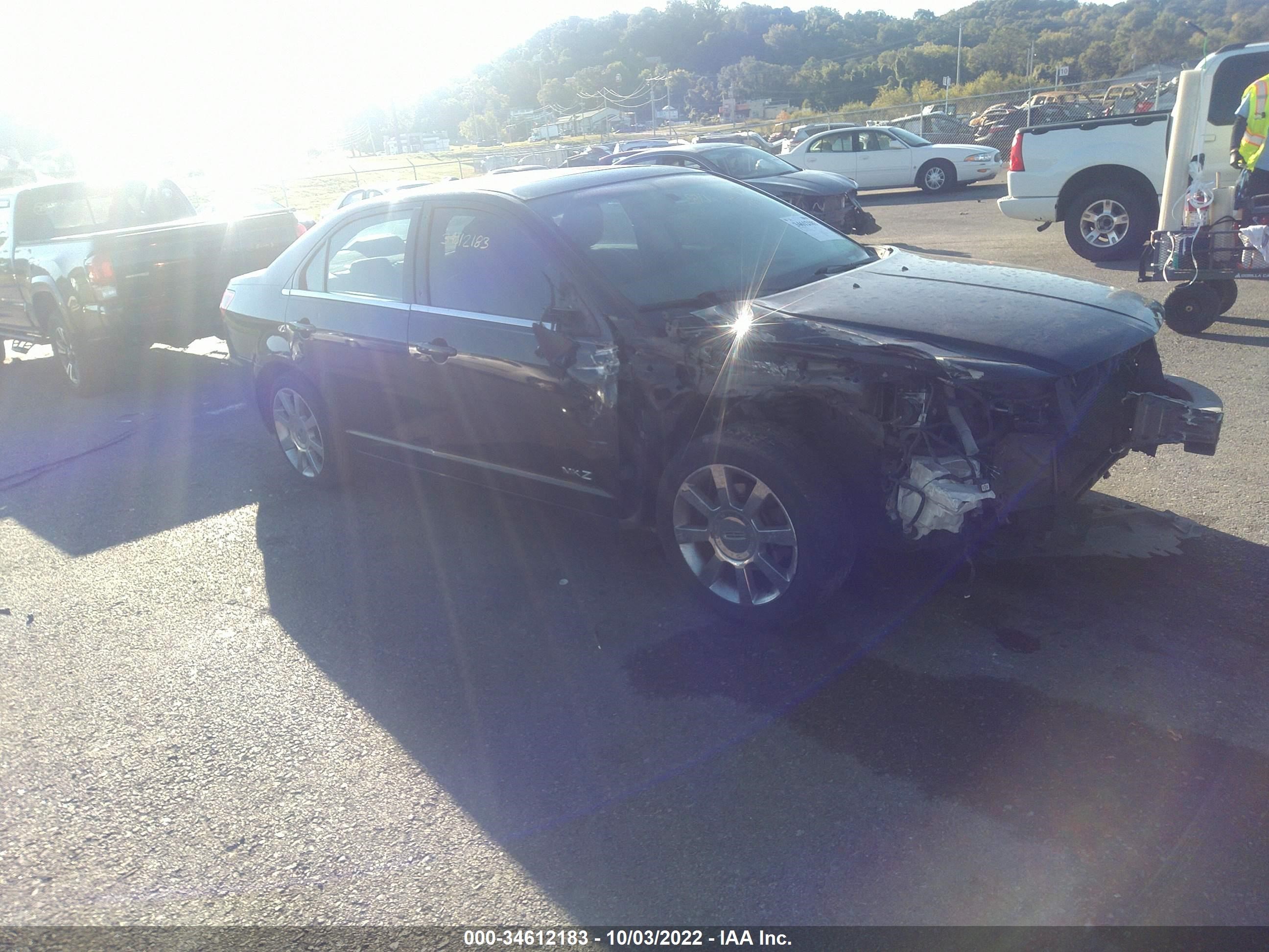 lincoln mkz 2009 3lnhm26t49r611422