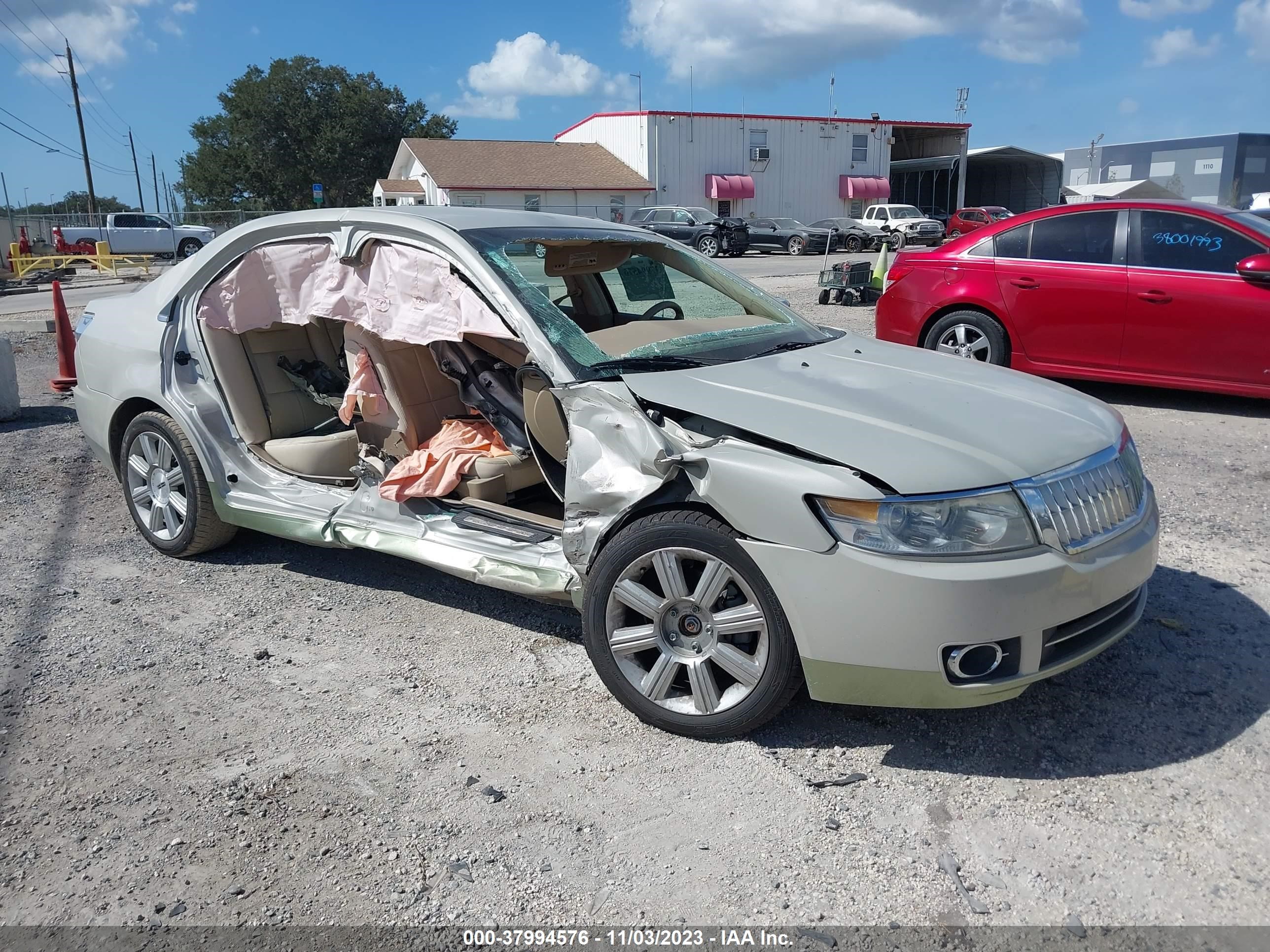 lincoln mkz 2008 3lnhm26t58r625568